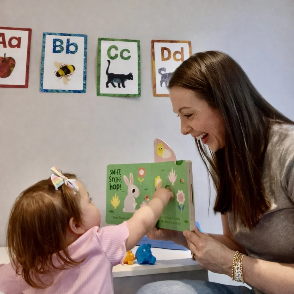 private speech therapy session by Mini Milestones Speech and Feeding Therapy in Fort Washington, PA, Ambler, PA, North Wales, PA, Chalfont, PA