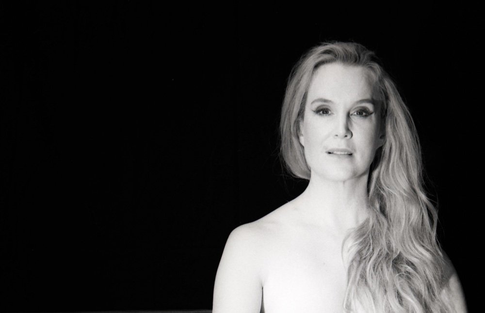 Analogue black and white portrait of Ariel Anderssen from Atelier Wilfredson