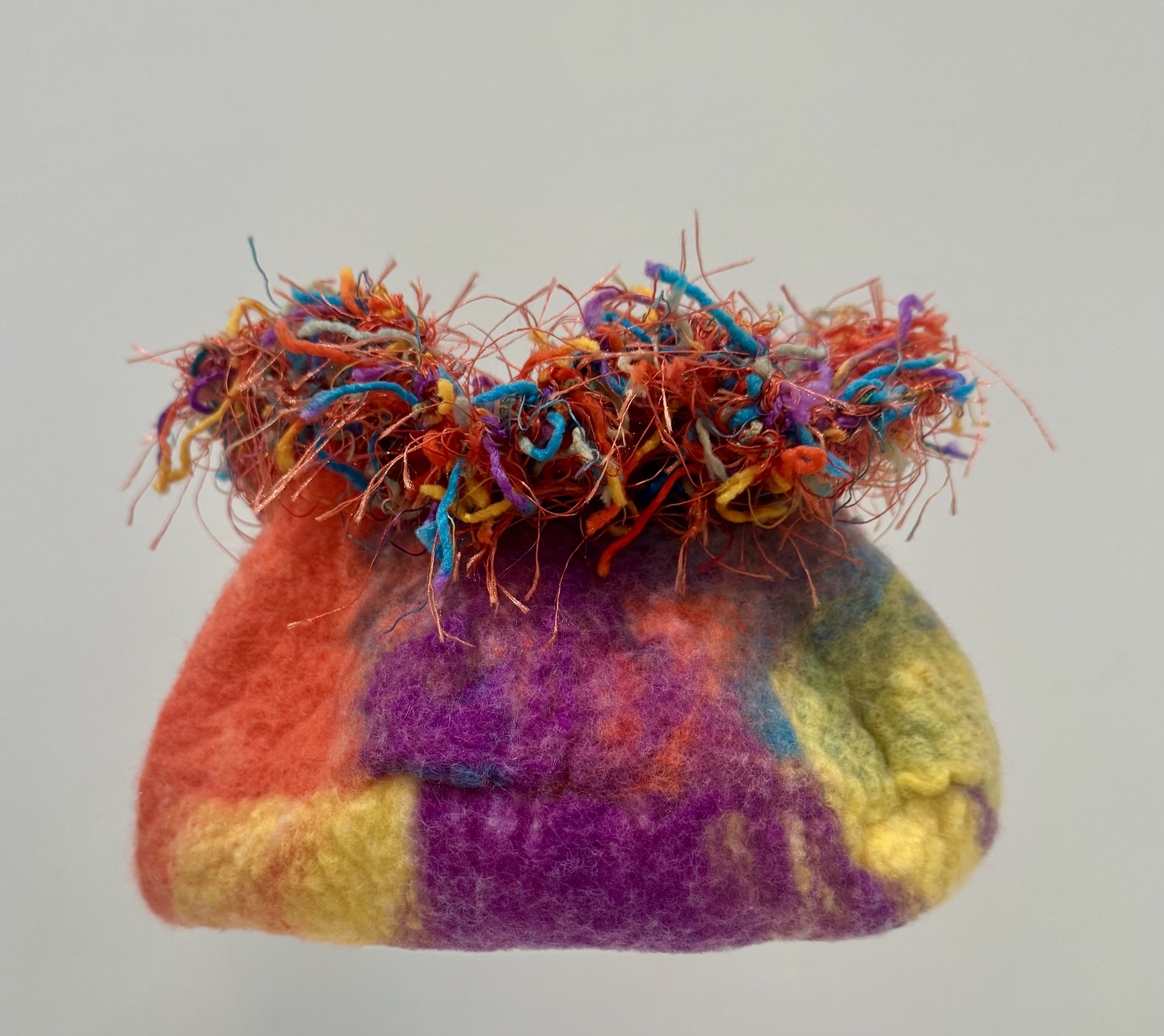 Handbag2_Lucky Pouch_ life size_hand-felted merino wool, hand-crocheted yarn.jpeg