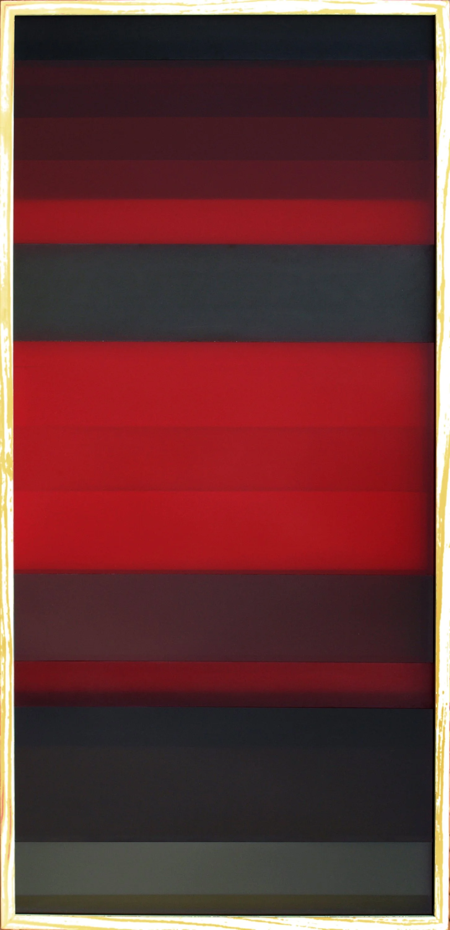 untitled 48x24 acrylic glass in wood cradle