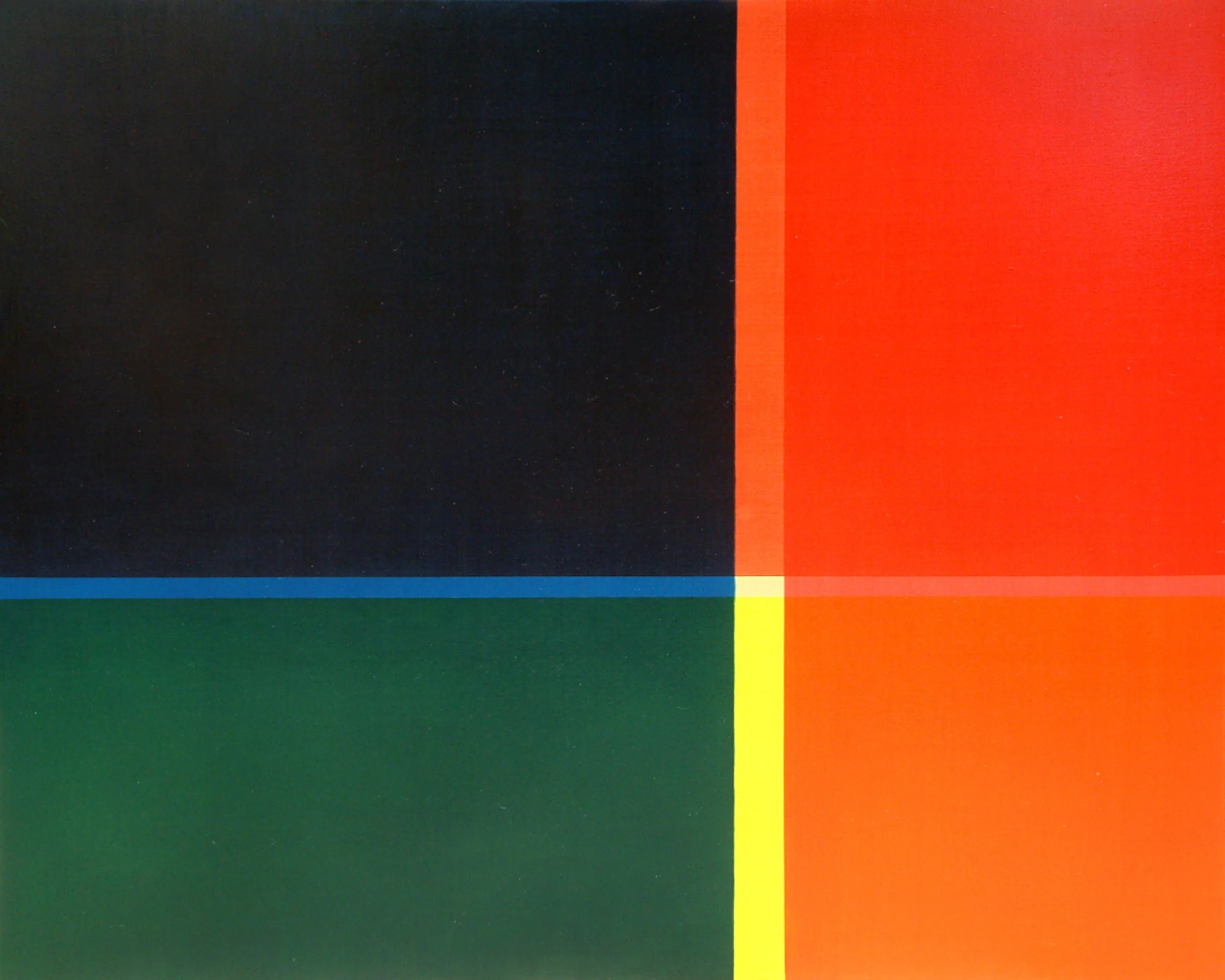 Geometrical Epitome 48x60 oil on canvas Sold