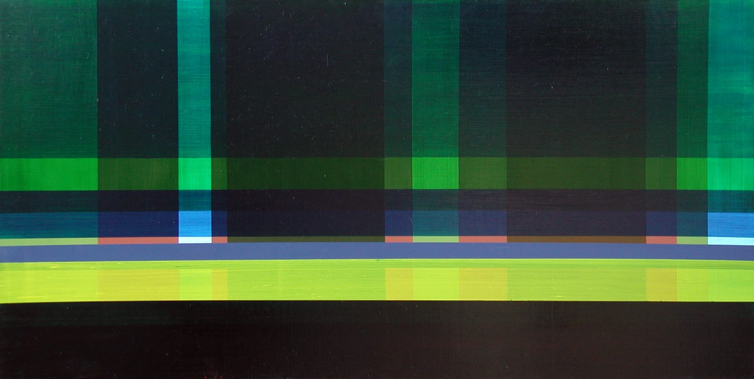 Untitled 24x48 oil on hardboard Sold