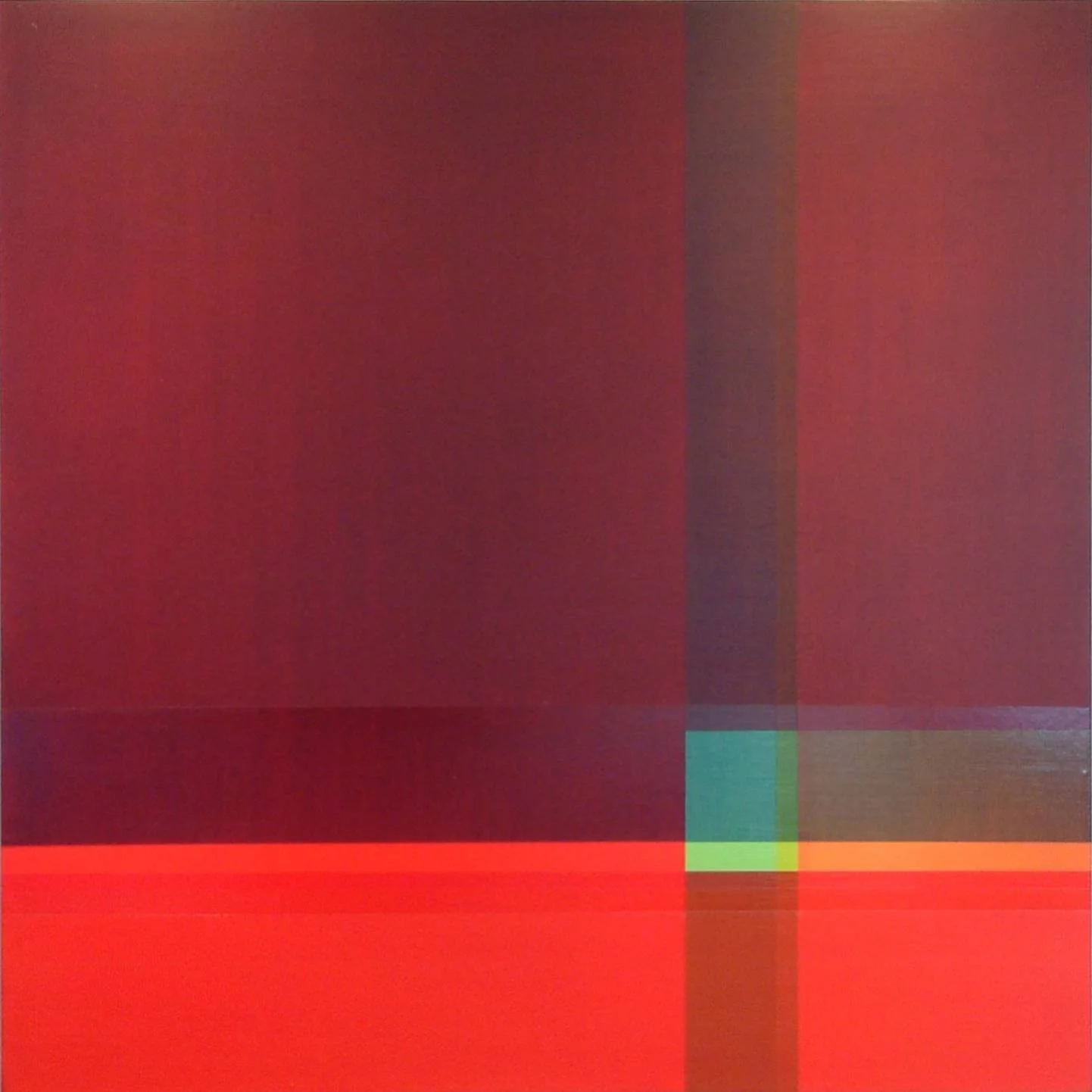 De Profundis 48x48 oil & acrylic on hardboard Sold