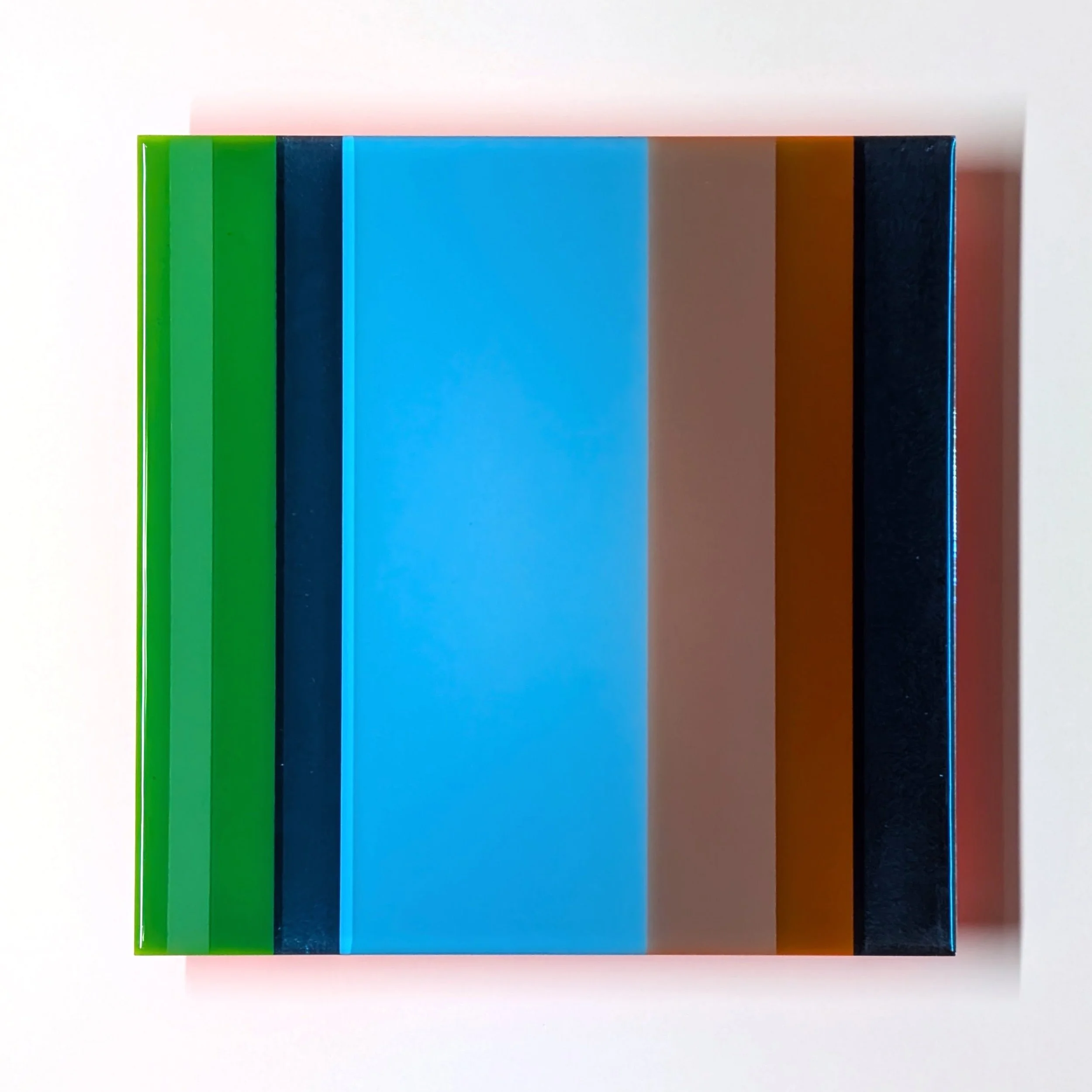 1.3.26 Acrylic and tinted resin on acrylic glass 12x12