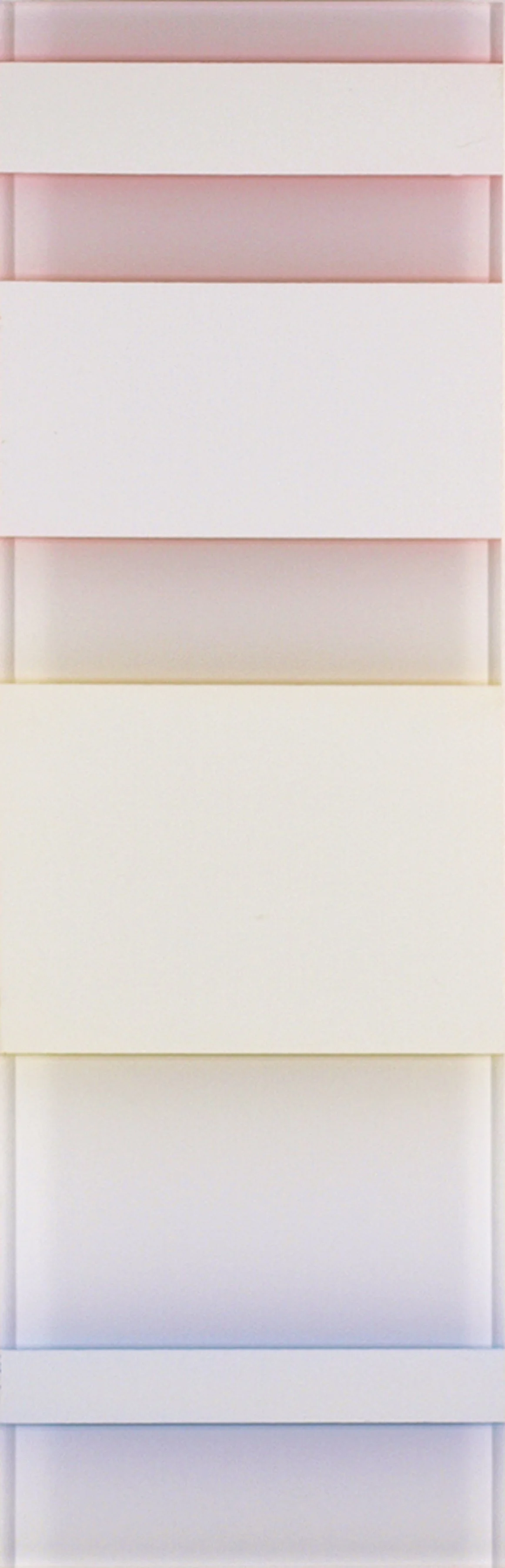 Untitled 21x7 acrylic & enamel on acrylic glass Sold