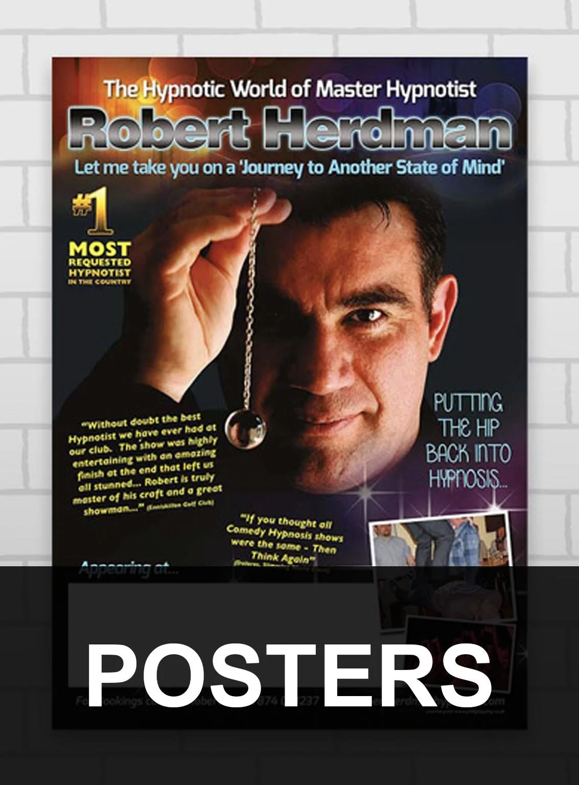 Short run A3 posters for a business in Dunmurry.