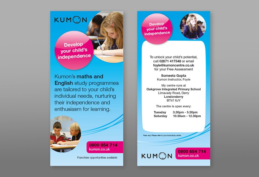 Flyers from Summit Printing I designed.