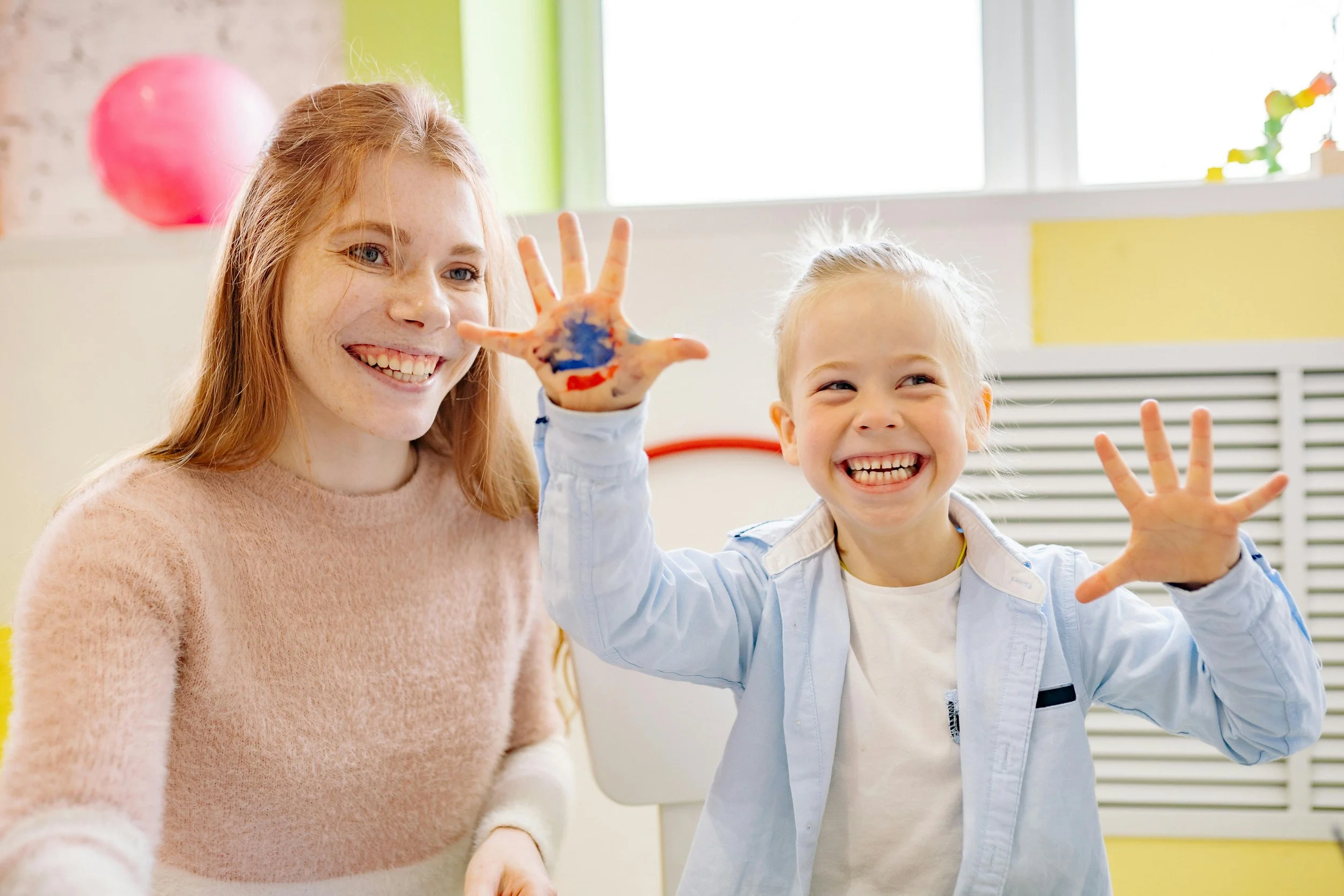 Play-based ABA therapy session for children