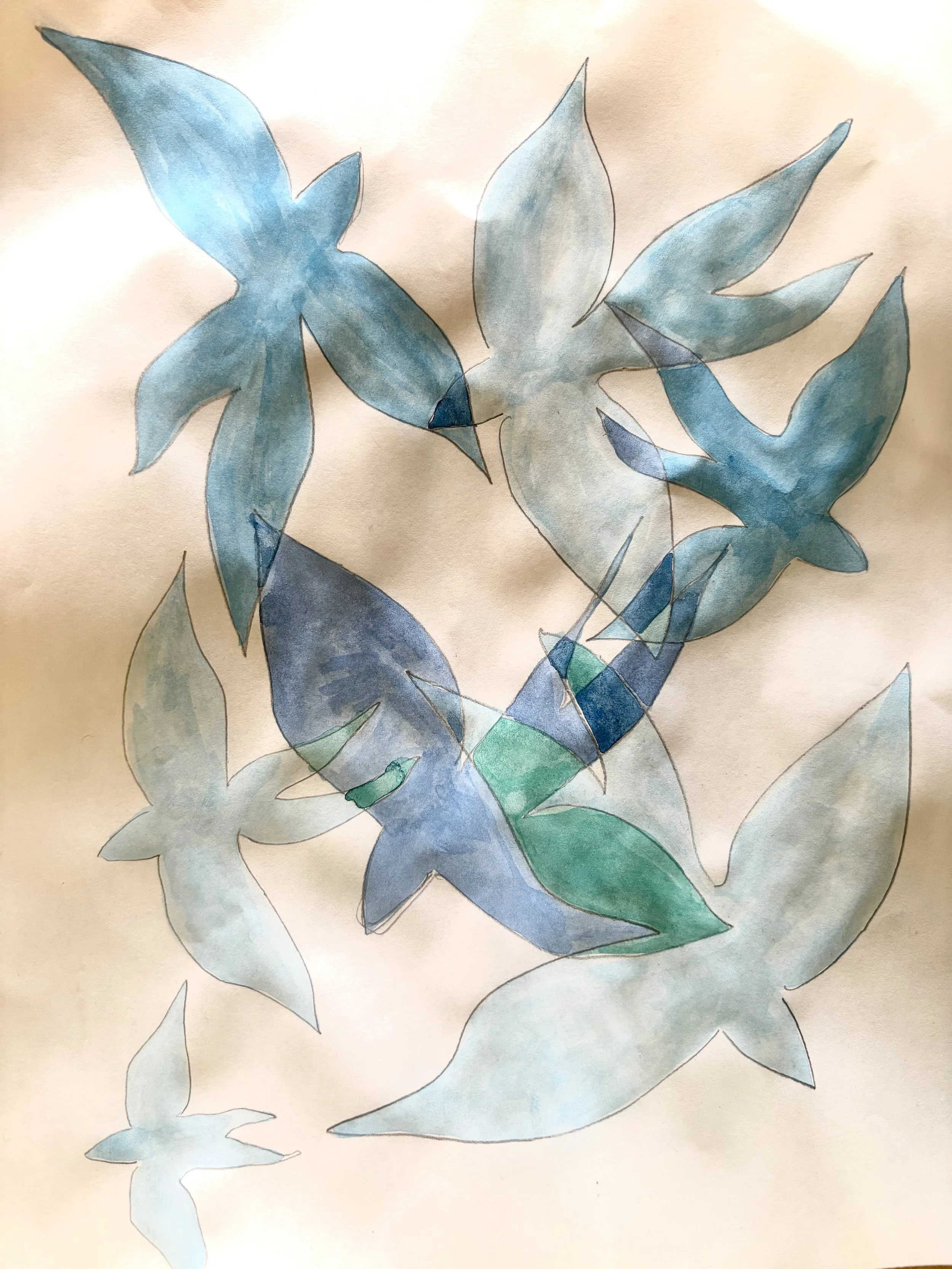 Blue Doves - Mug (coming soon)