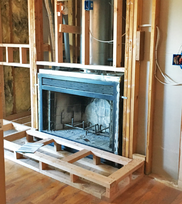 Fireplace or Burner Swap Out (Remodel)