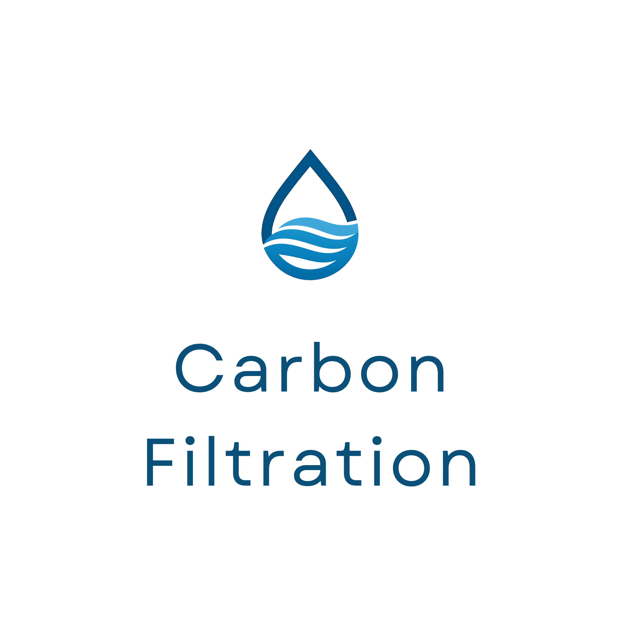 Waterdrop logo with stylized water droplet and flowing waves, accompanied by the text 'Clean Water Co' in a clean, modern font.