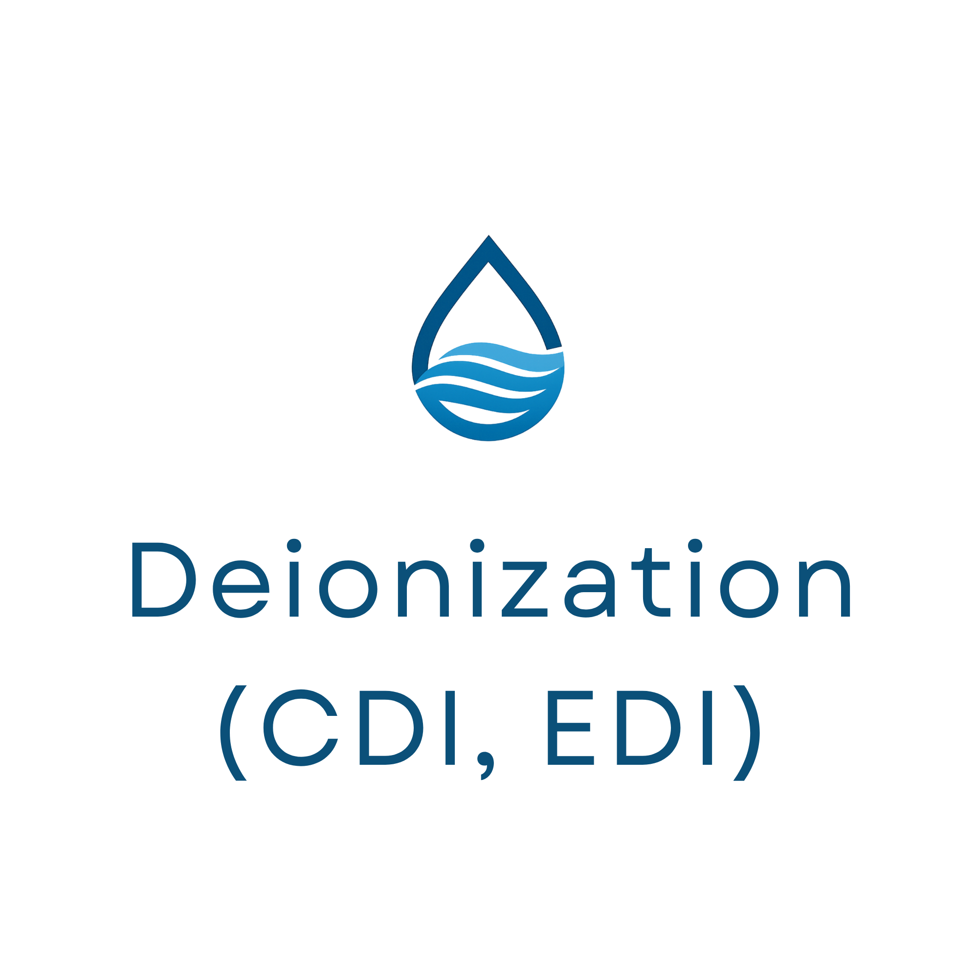 A logo with a blue water droplet icon and the words "Blue Water" beneath it.
