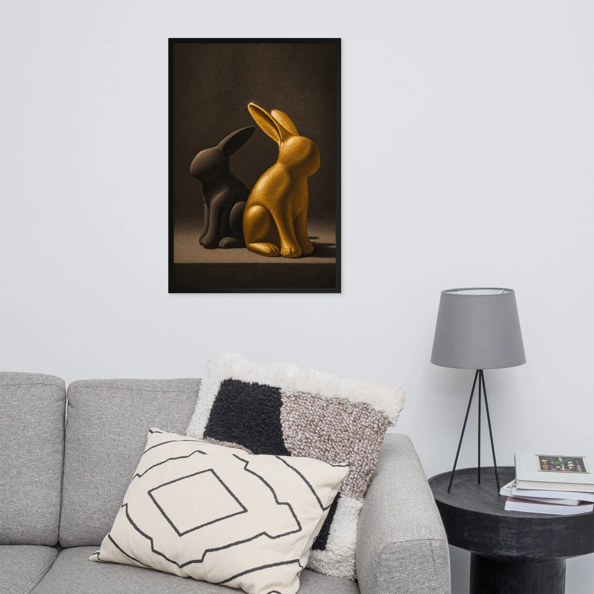 Rabbits Art Print