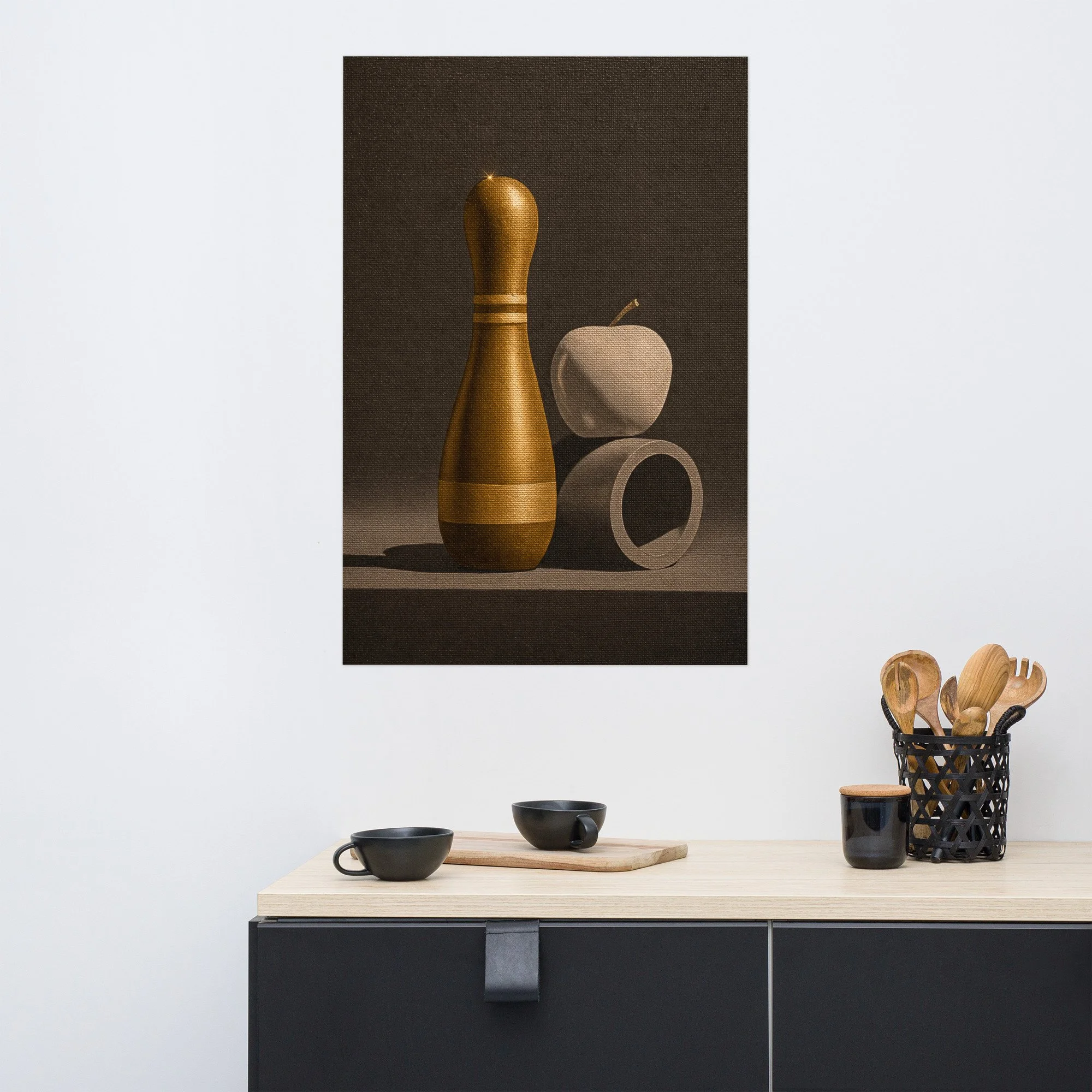 Bowling Pin Art Print