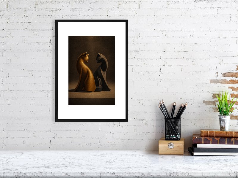 Two Cats 'Righty' | Limited Edition (75)