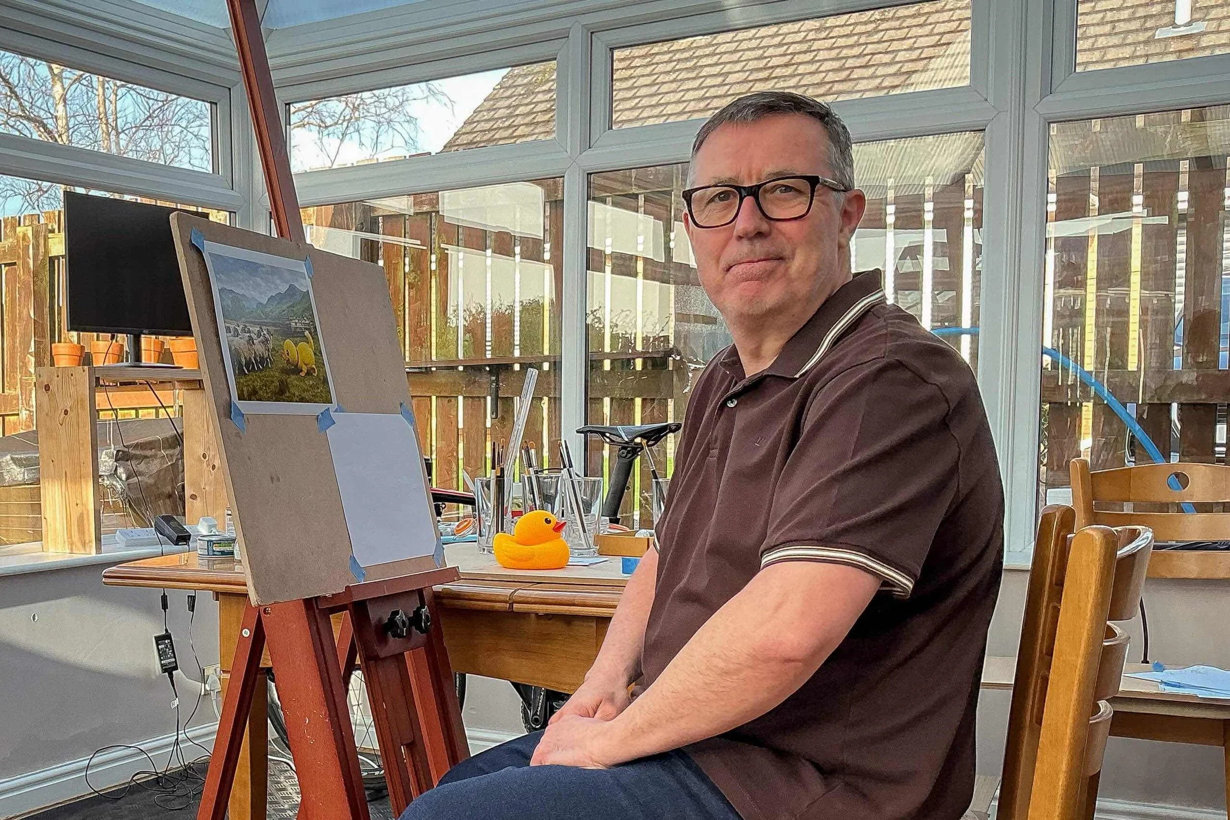 Andrew Pringle, a Lake District - based fine art photographer and painter
