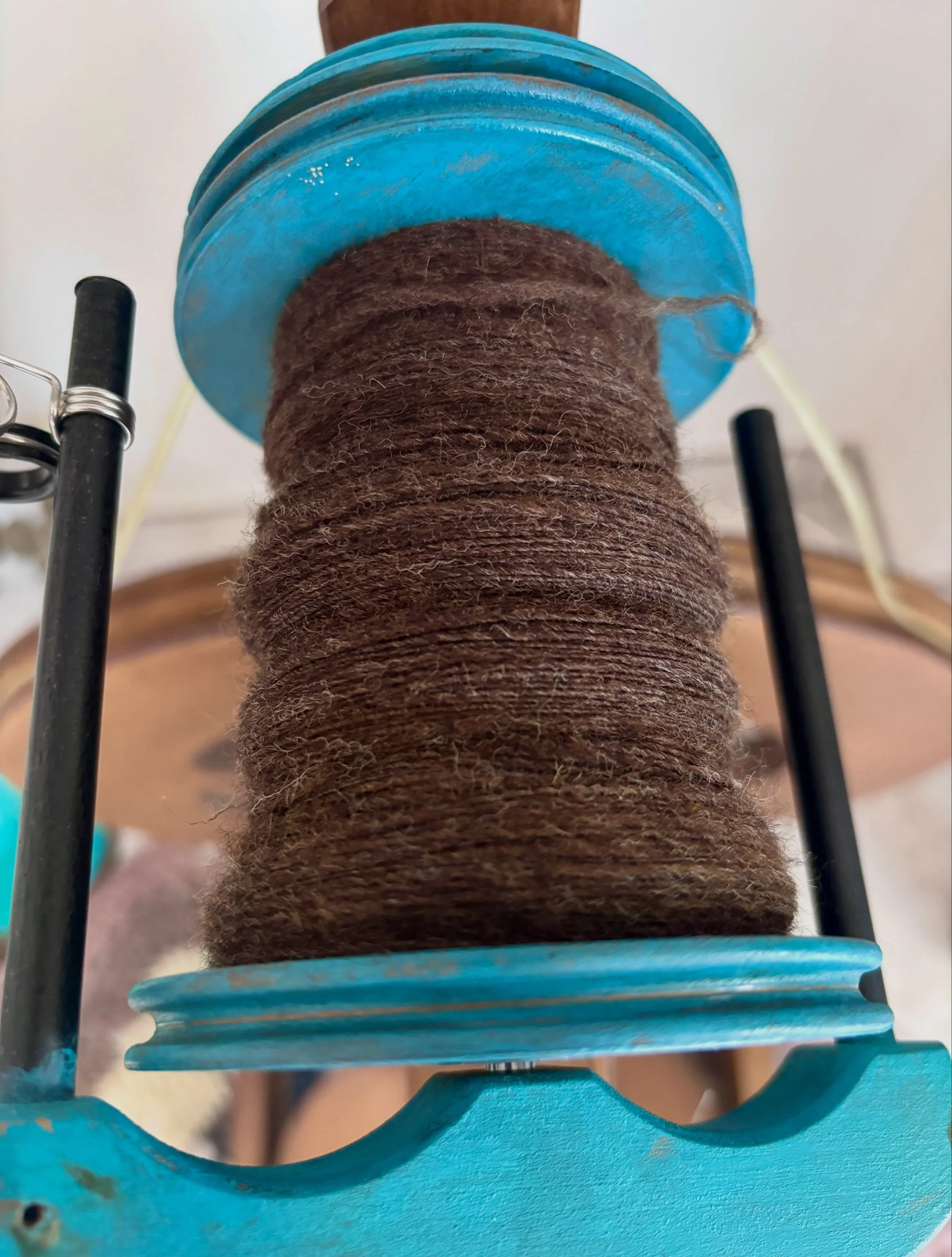 L&rsquo;aria &egrave; finalmente frizzantina e la lana Rosset &egrave; ufficialmente in lavorazione, la prima Rocca &egrave; quasi finita e io non vedo l&rsquo;ora di poterla finalmente mettere sul sito.

Nel frattempo, lavorare al filatoio con la mi
