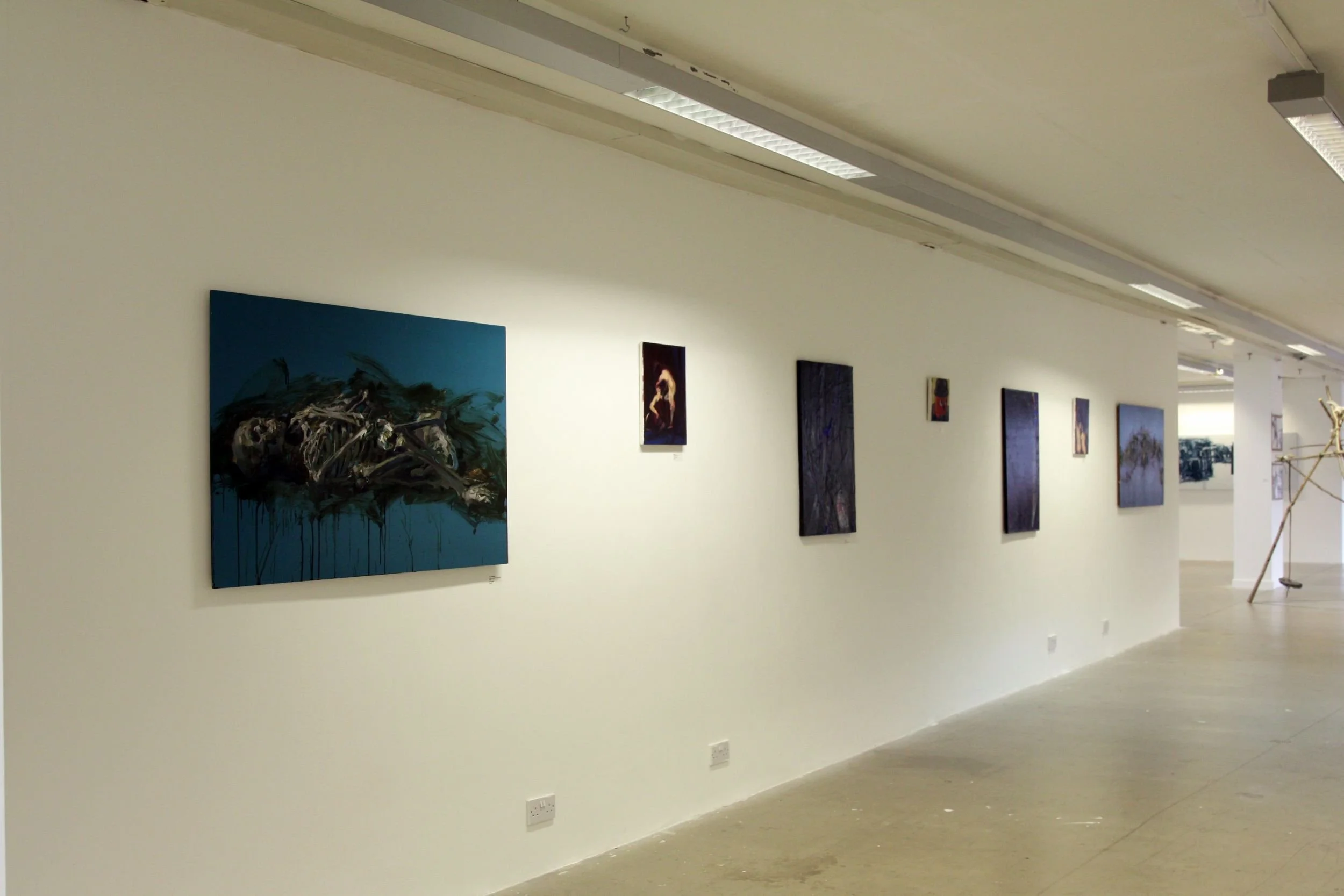 Exhibition install, St Margaret's House, Edinburgh