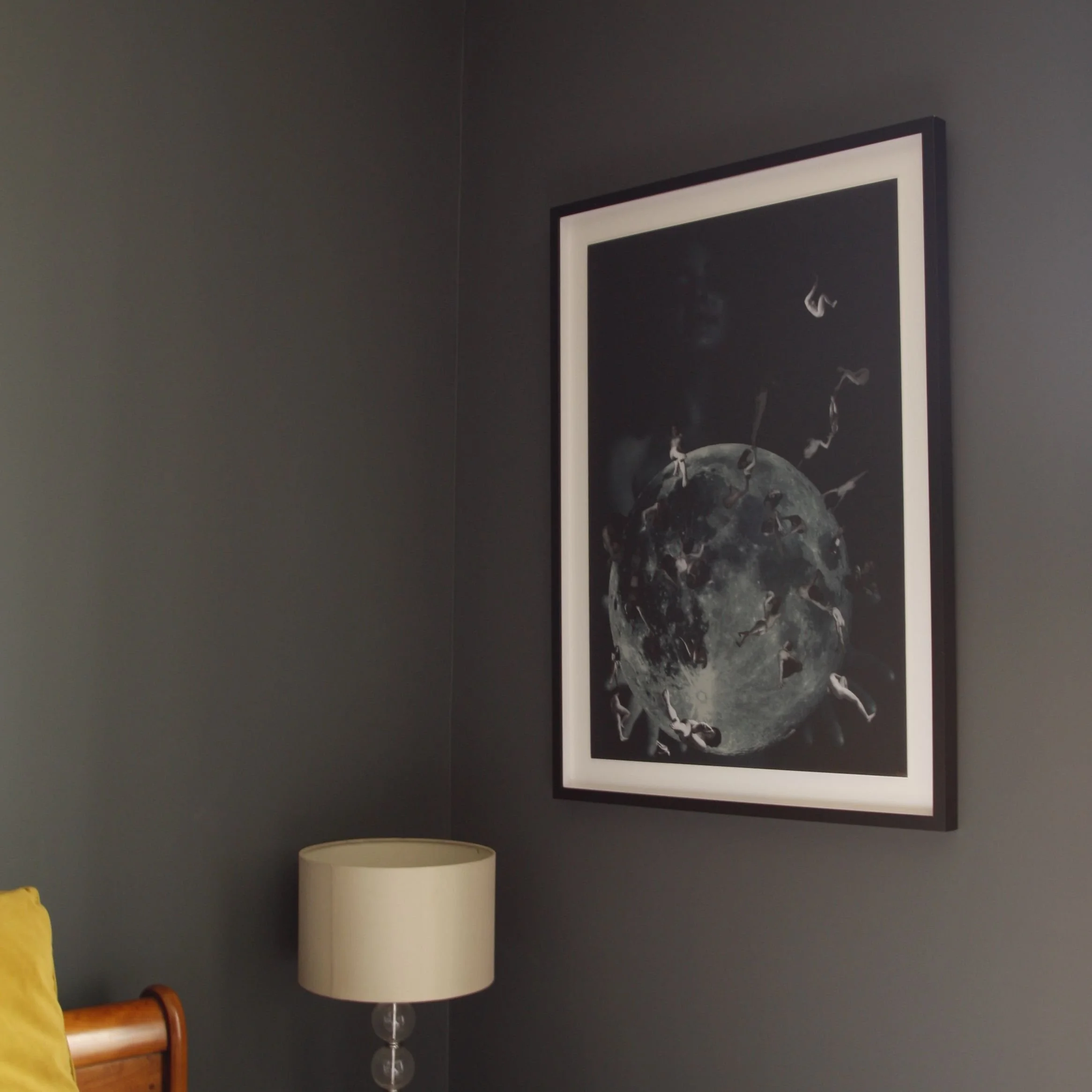 Original collage, picture hanging, Edinburgh