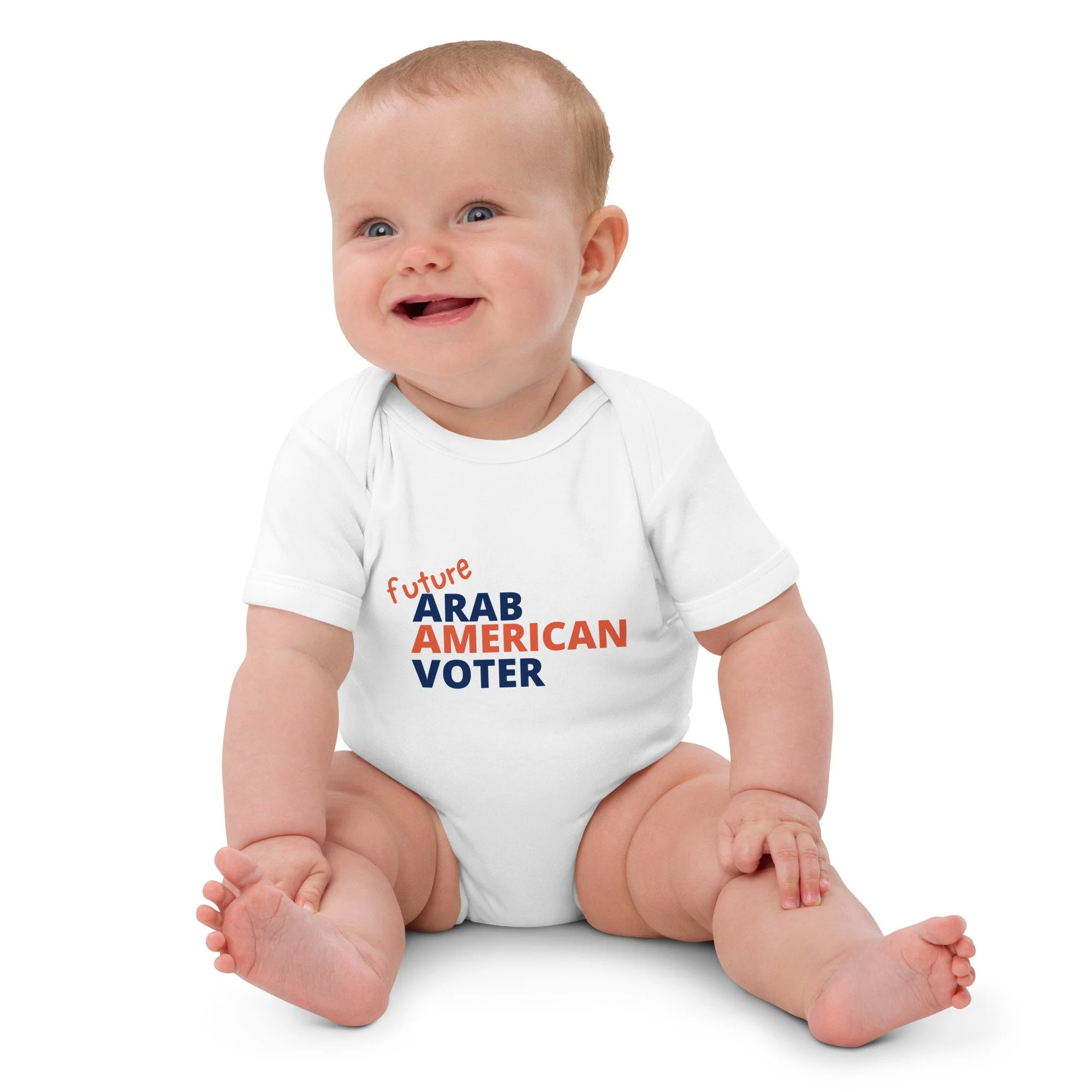 Arab American Voter for Baby in Organic Cotton