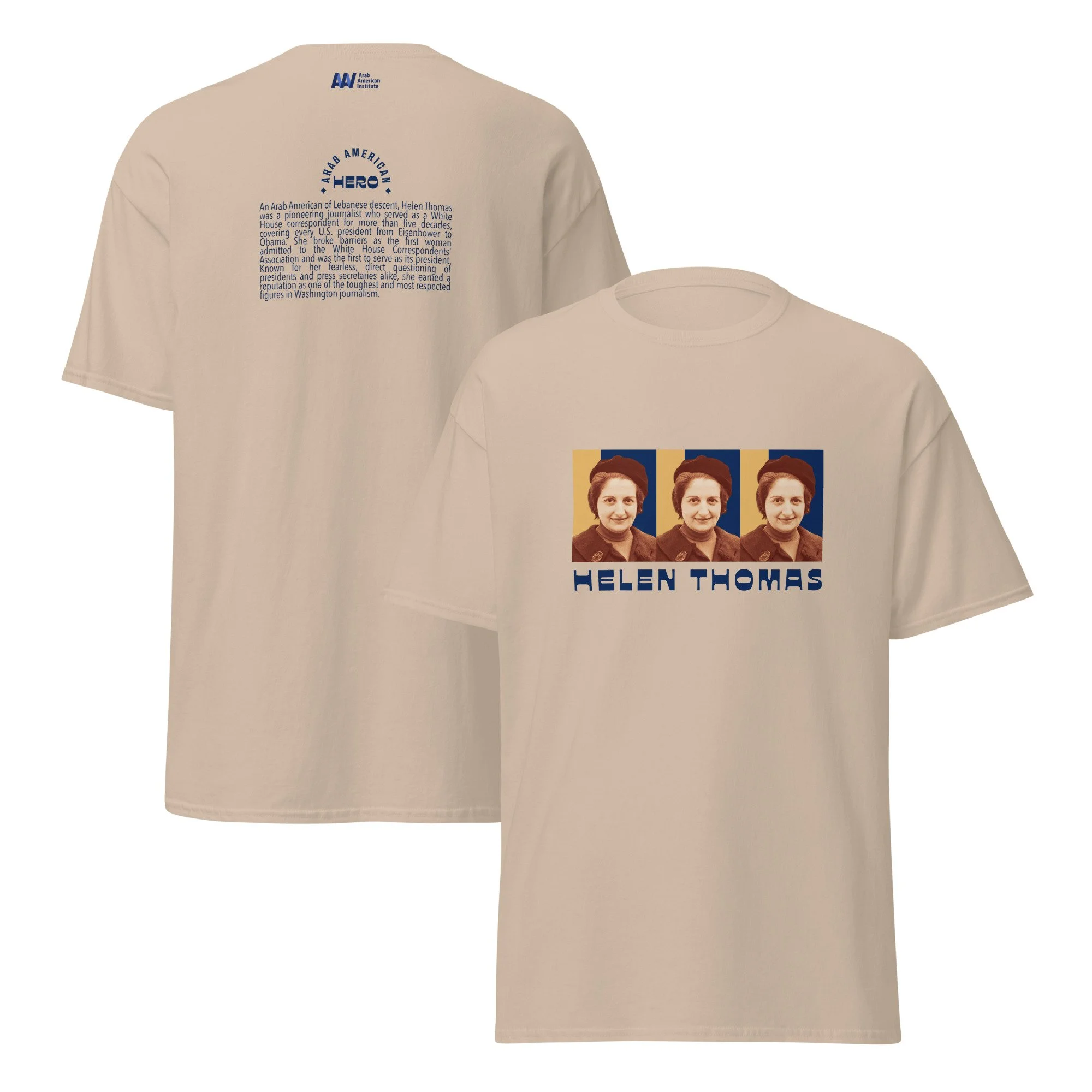 Arab American Heroes Series: Helen Thomas Unisex Classic Tee