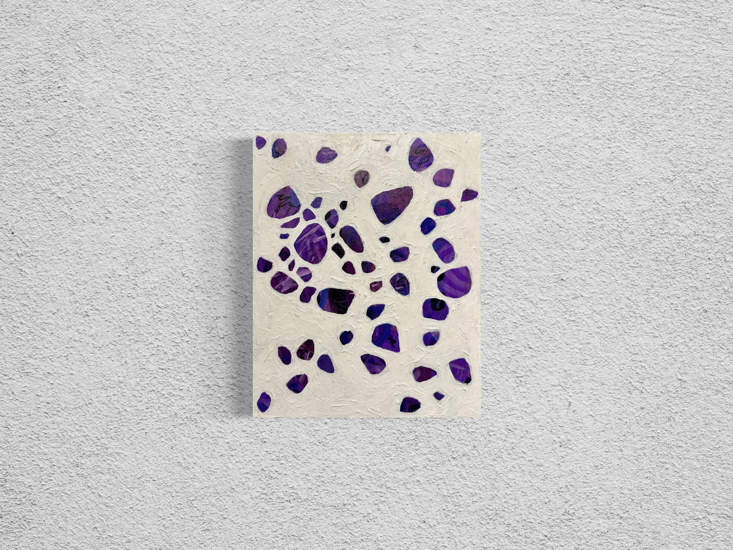  Celie 
 2024 • ACRYLIC & PLASTER • 16x20" CANVAS •  ALEPH COLLECTION  •  AVAILABLE FOR PURCHASE  