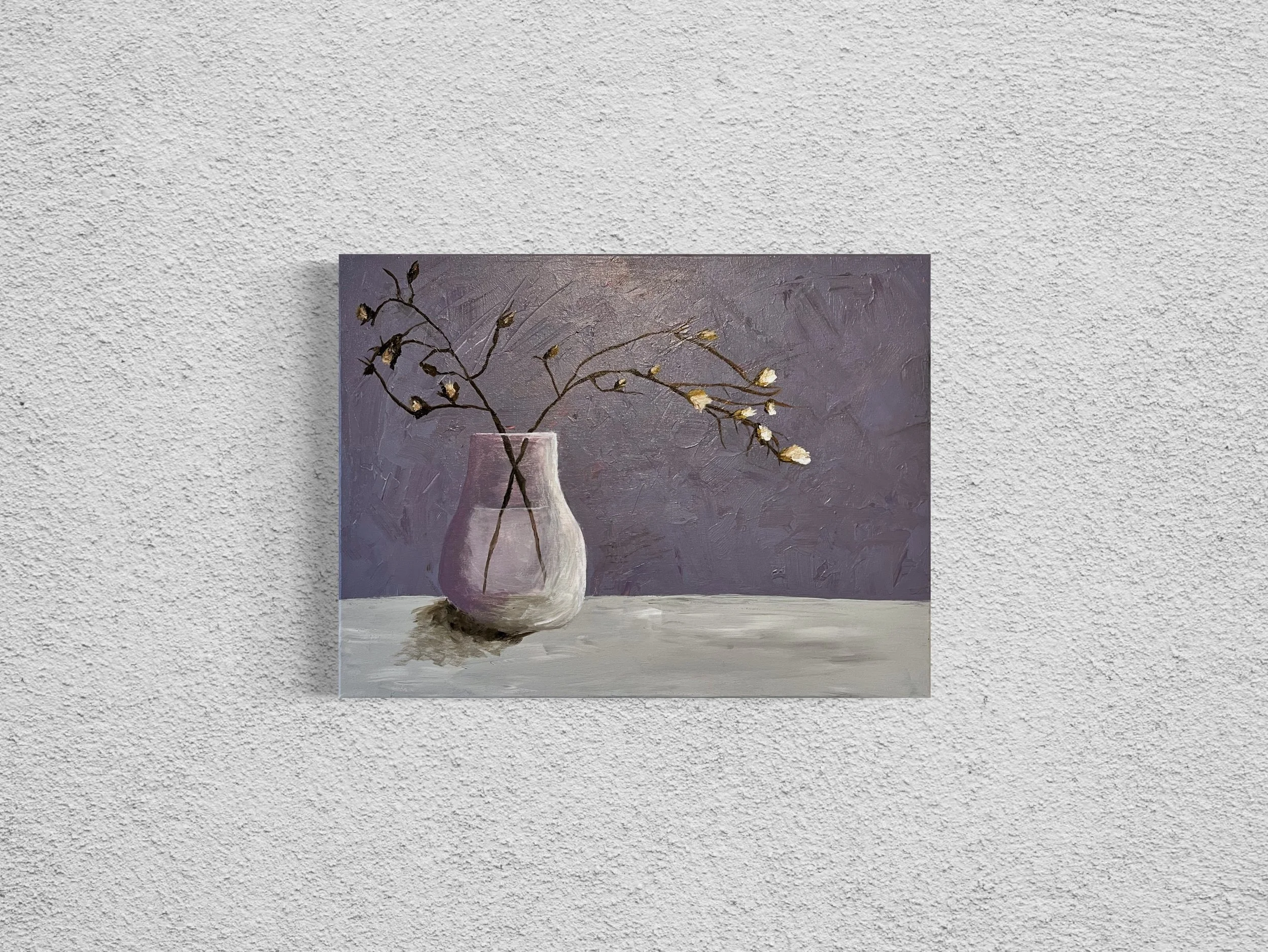  Desperate to Bloom 
 2024 • ACRYLIC • 18x24" CANVAS  