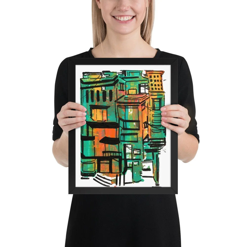Not San Fran - Framed Poster