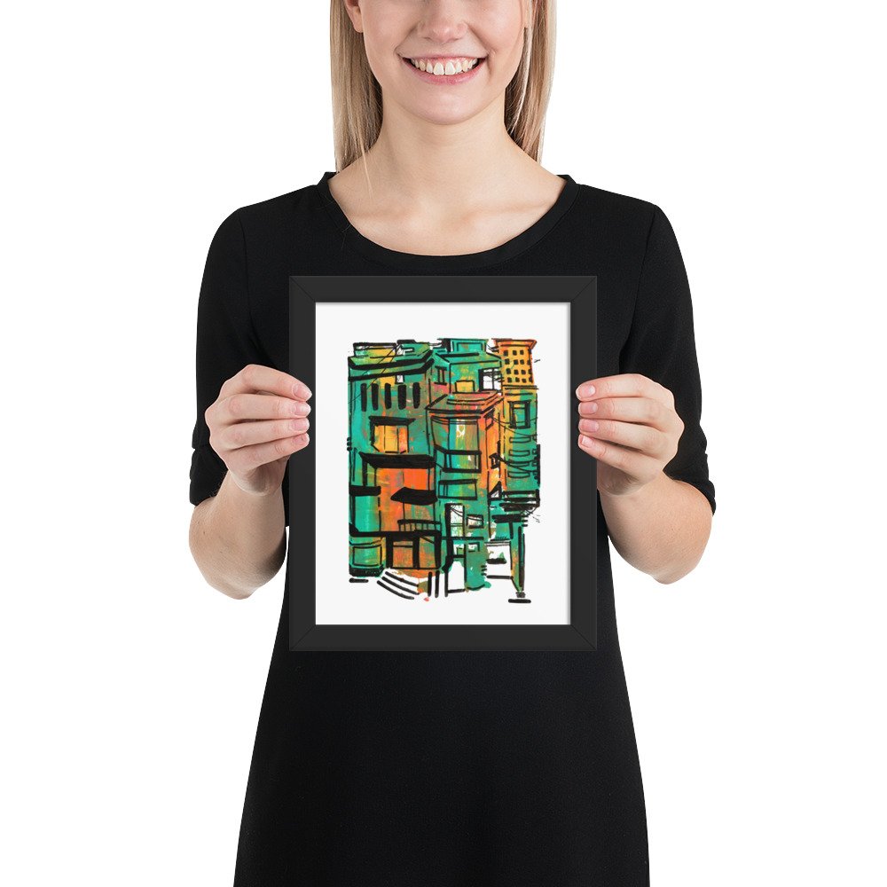 Not San Fran - Framed Poster