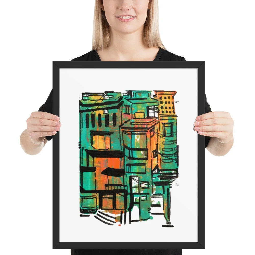 Not San Fran - Framed Poster