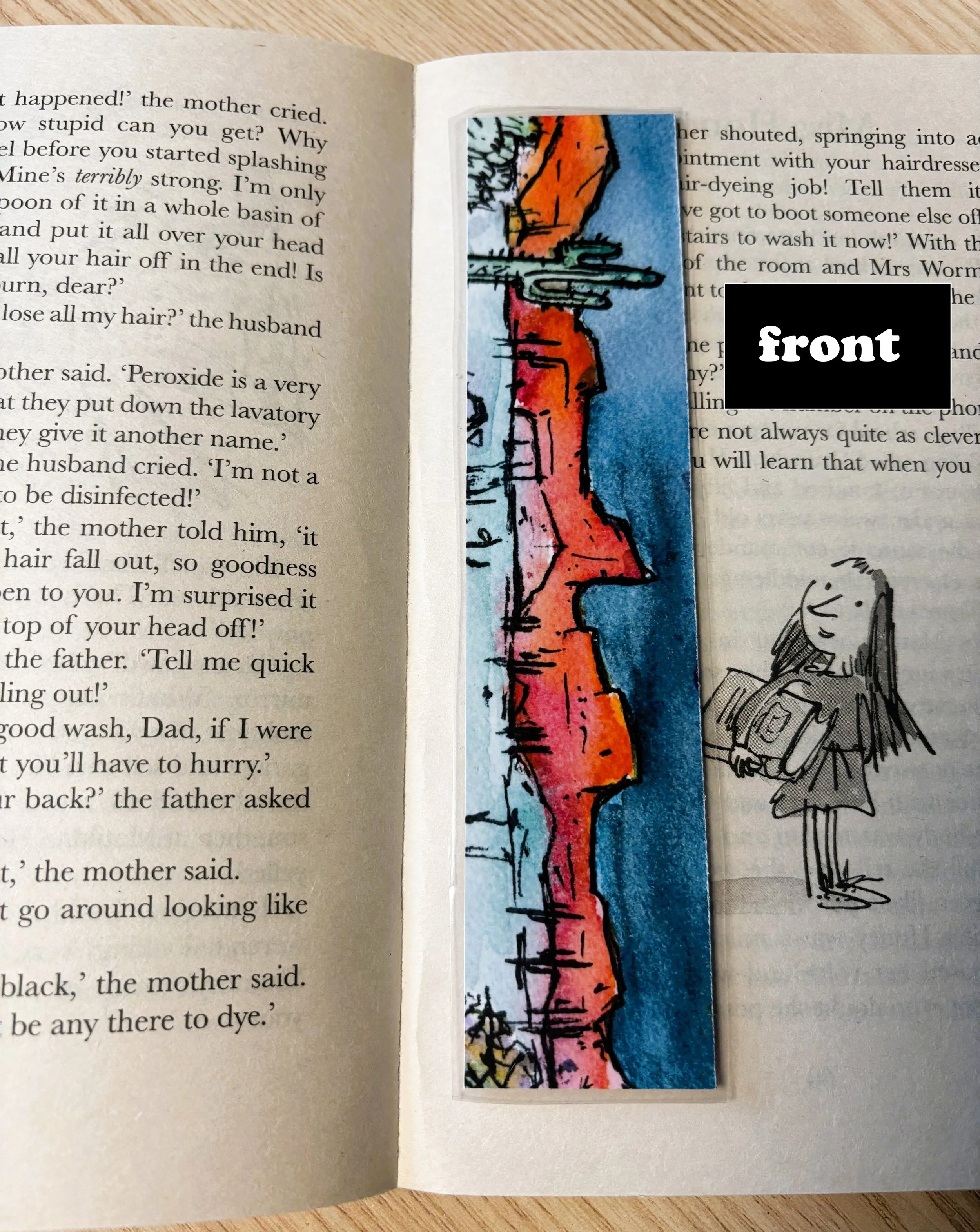 (1) Campfire Bookmark