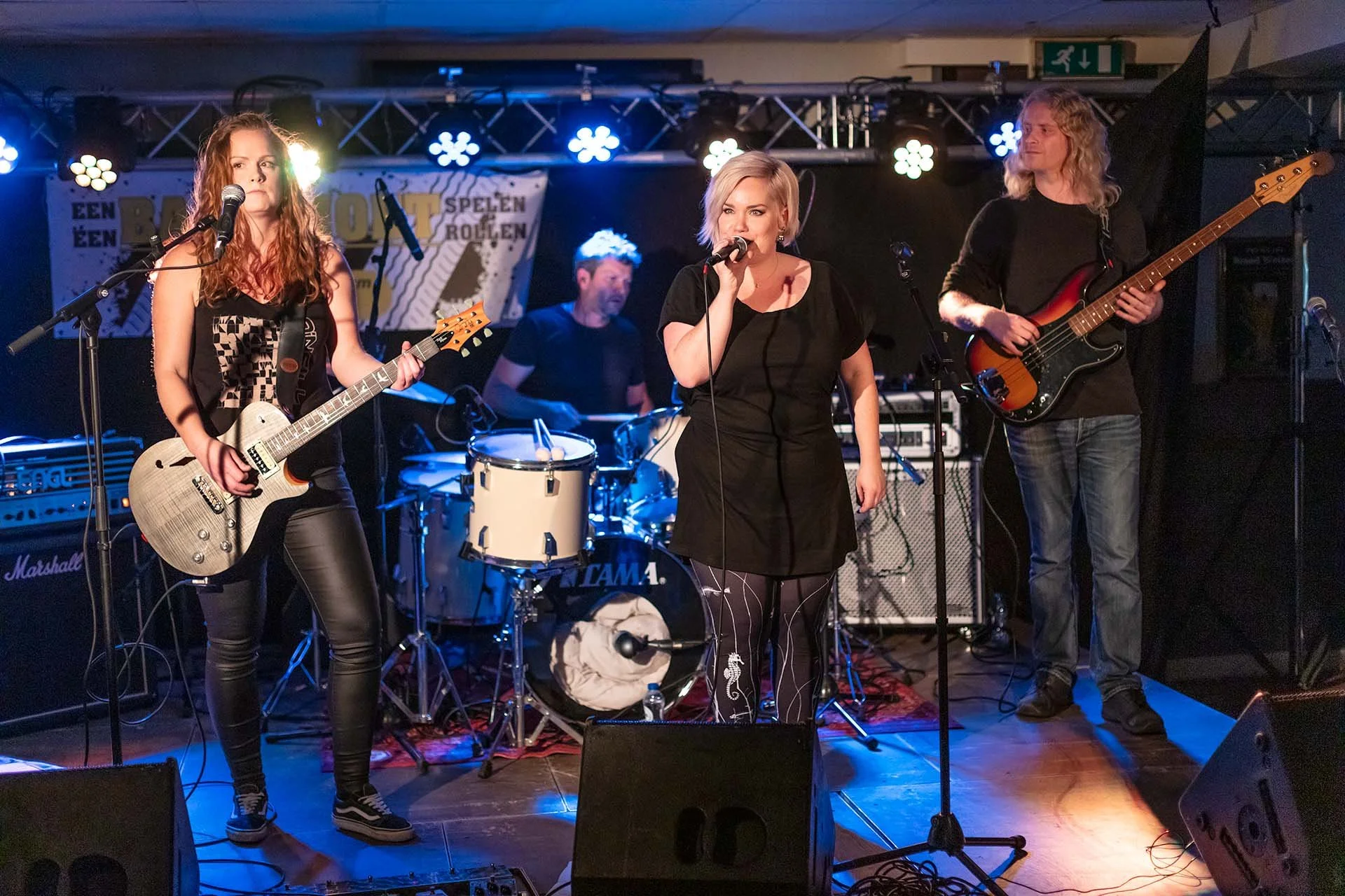 Open podium voor beginnende bands