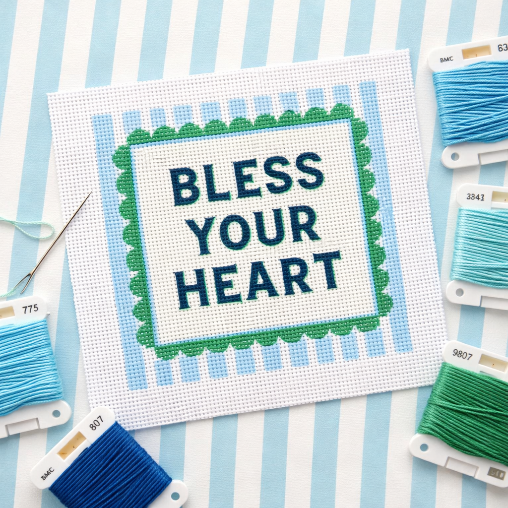 Bless Your Heart - Digital Needlepoint Chart
