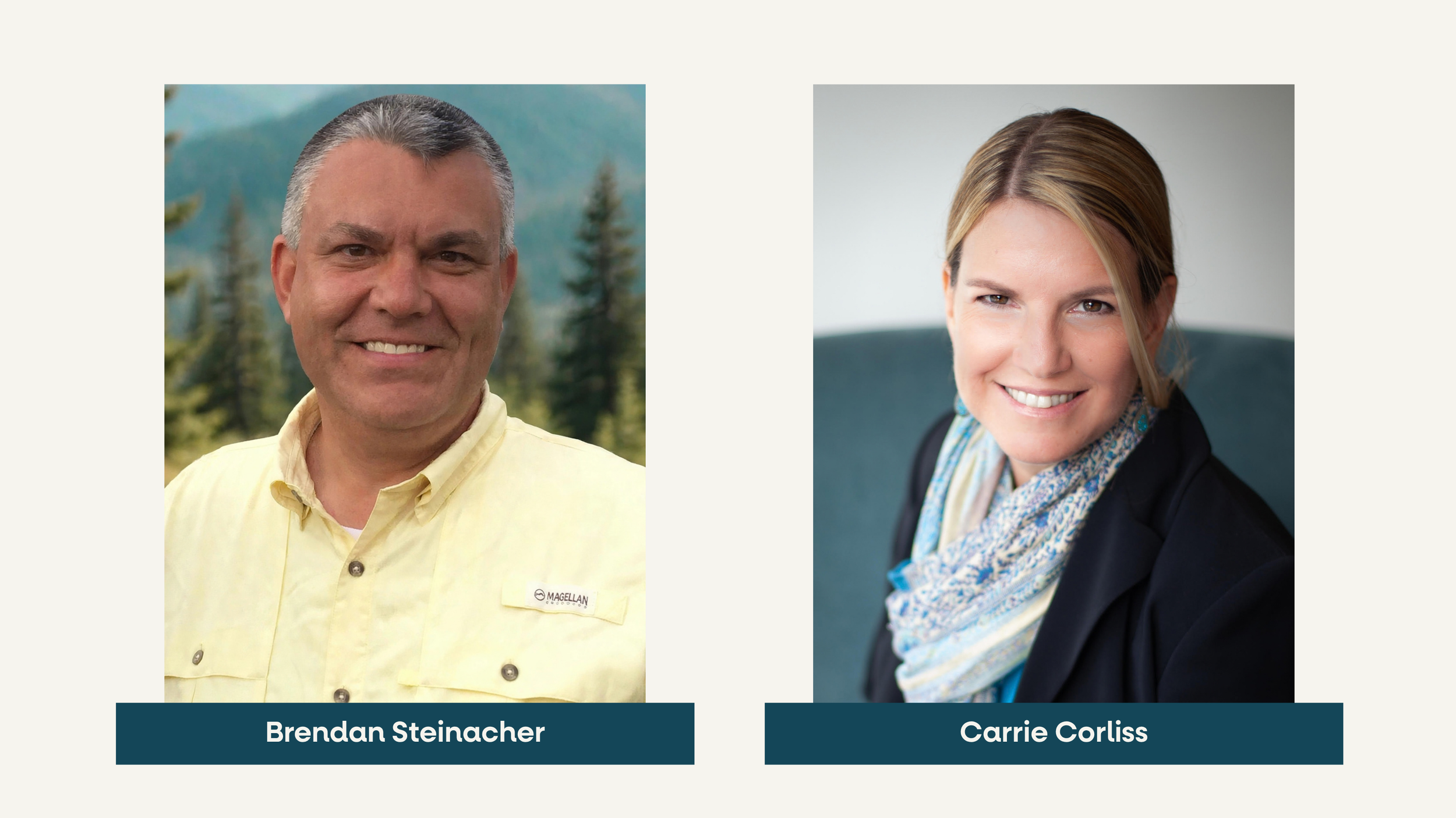 Brendan Steinacher and Carrie Corliss, Wichita recovery leaders working together to strengthen addiction recovery support and community connections through the Wichita Recovery Coalition.