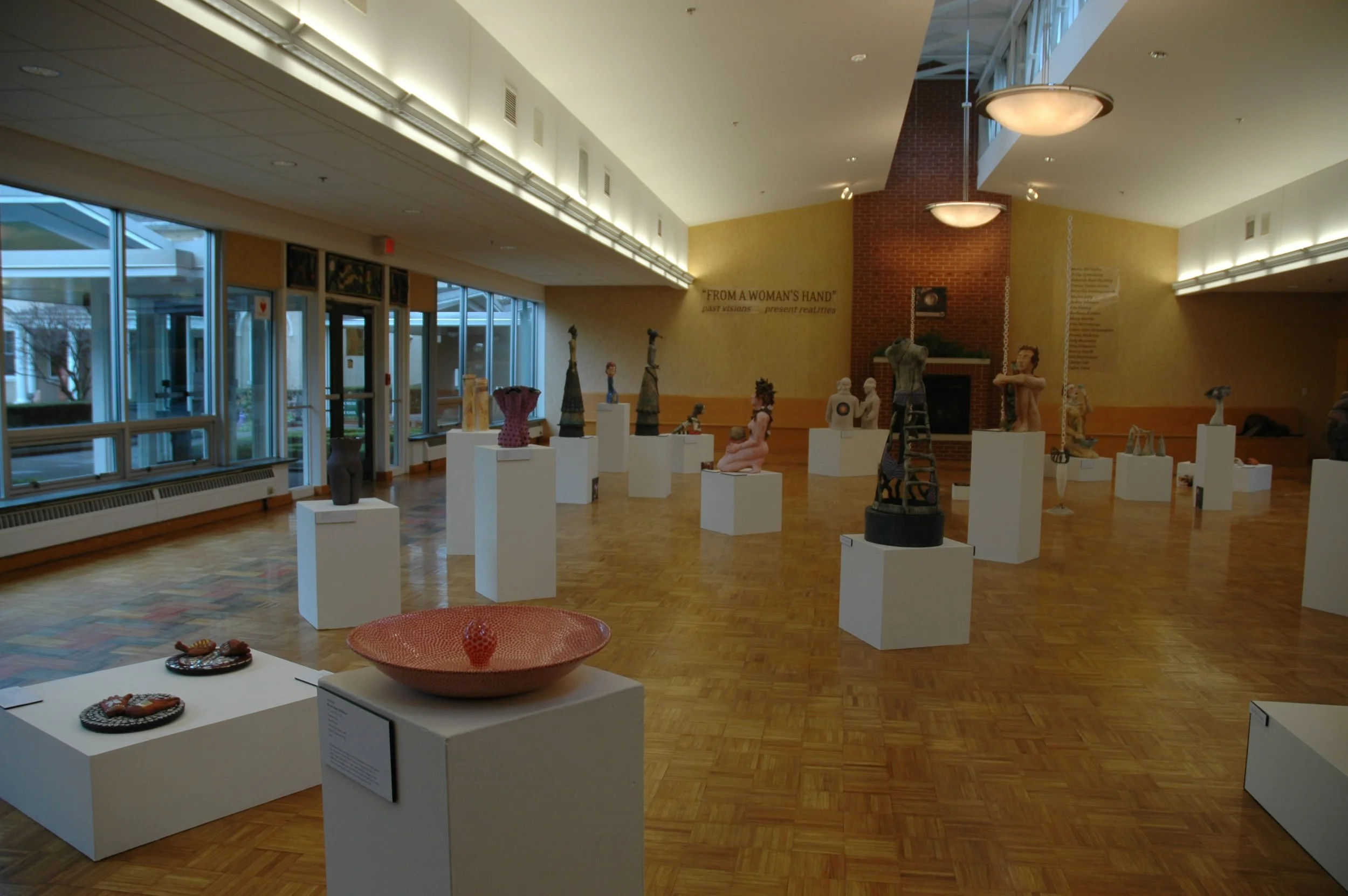 (NCECA Exhibit) From A Women's Hand at Ellis School