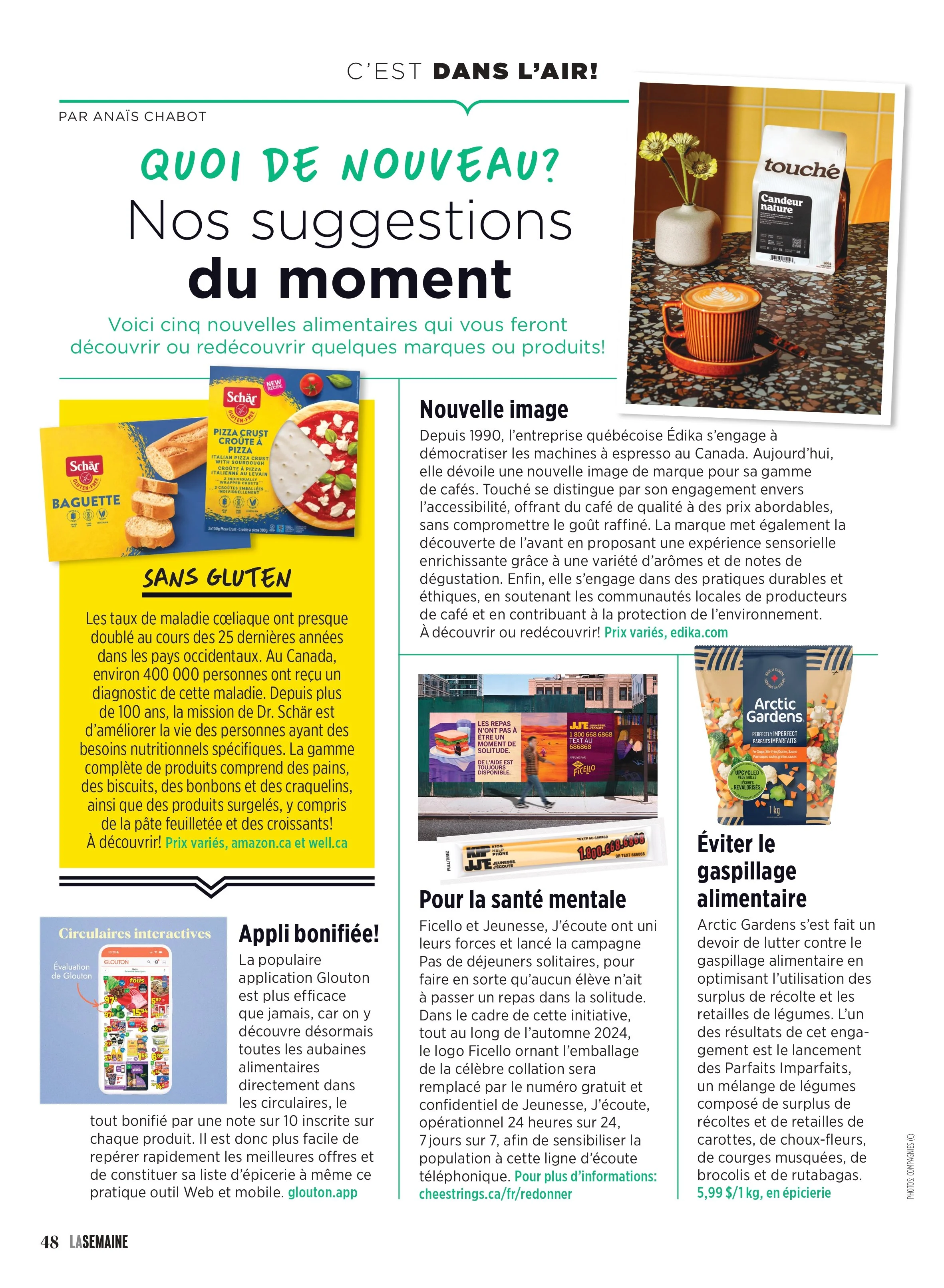 Couverture média de La Semaine pour l'application Glouton