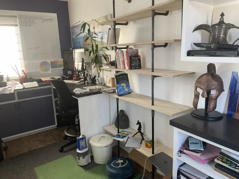 On Building a Bookcase and Finding the Light