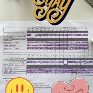 The Sacred Hour Challenge – Learnings