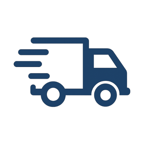 Freight truck delivering time-sensitive cargo quickly on a highway for urgent shipment needs