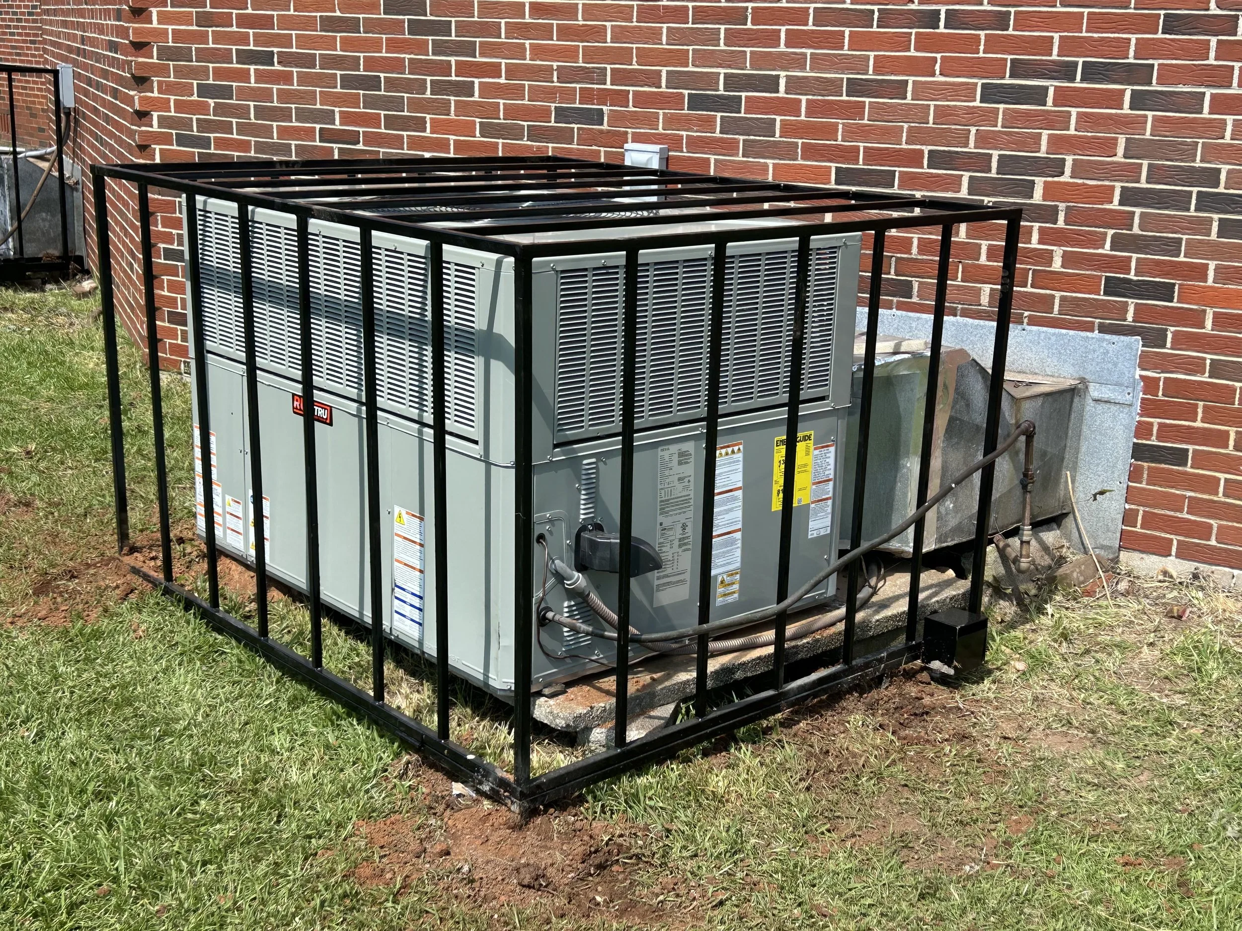 HVAC Security Cage