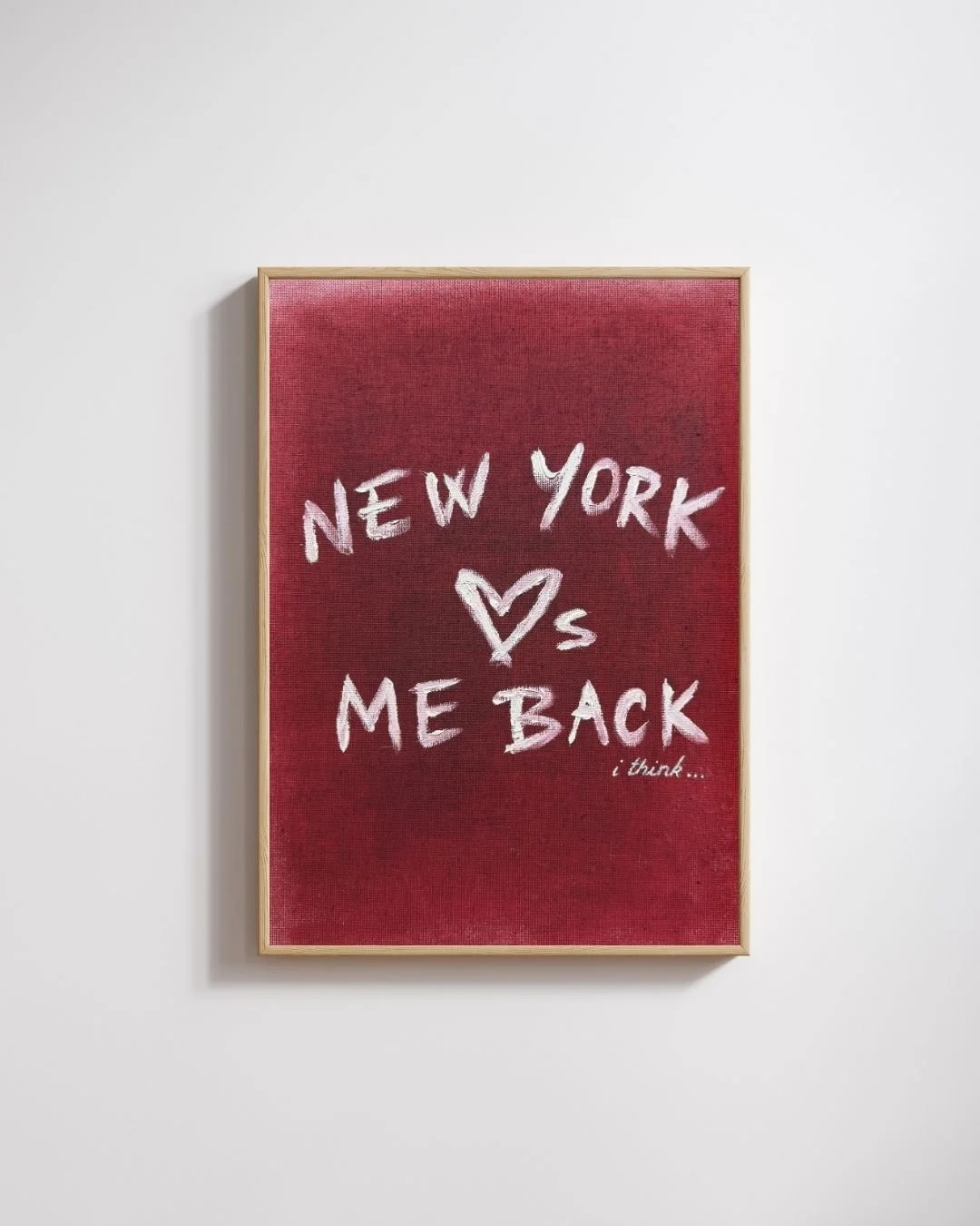 New York Loves Me Back (Red)