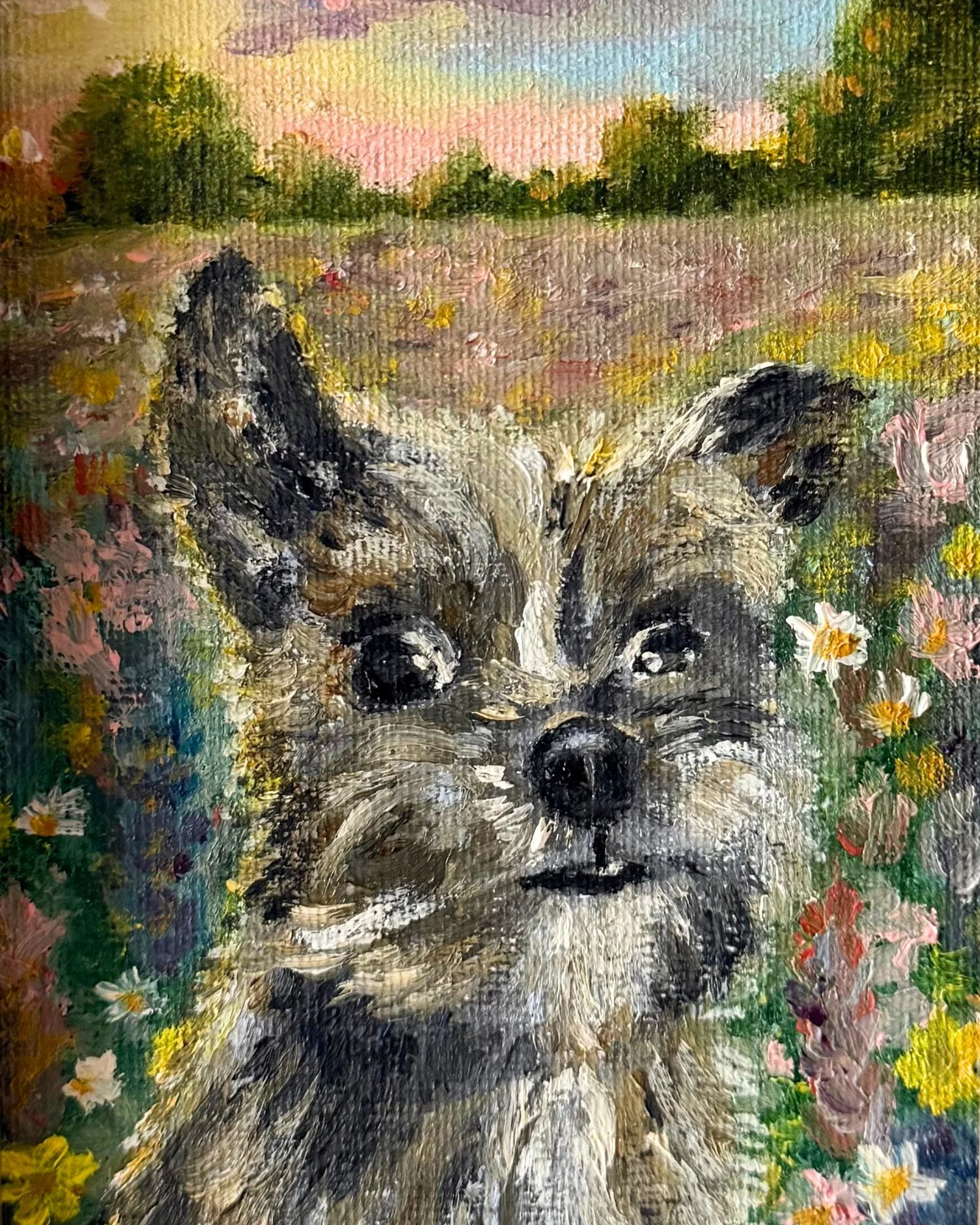 Oil on canvas
4x6
2026
"Sherman" 
Commission