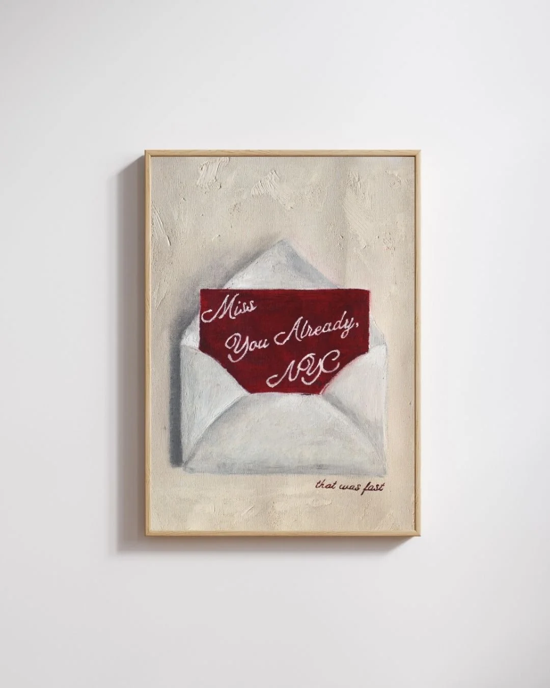 NY Love Letter (Red)