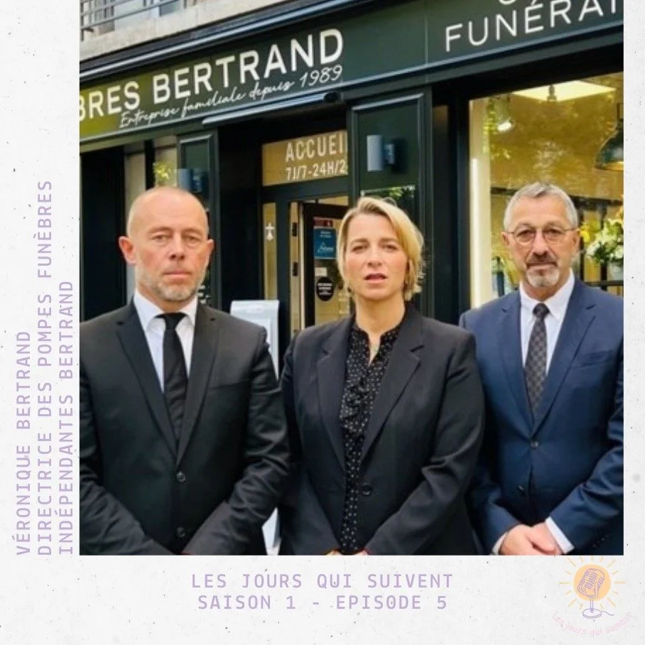 Un nouvel &eacute;pisode du podcast est en ligne 🎉

Savez-vous que le fun&eacute;raire &ccedil;a peut &ecirc;tre une histoire de famille ? 

Avec mon invit&eacute;e V&eacute;ronique Bertrand, je vous propose de d&eacute;couvrir le directrice de Pomp