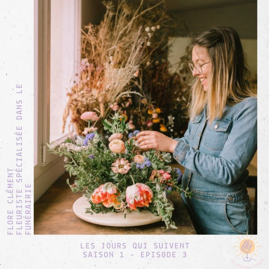 Un nouvel &eacute;pisode du podcast est en ligne 🎉

Avez-vous d&eacute;j&agrave; imagin&eacute; que l'on pouvait mettre sa cr&eacute;ativit&eacute; au service du fun&eacute;raire ?

Avec mon invit&eacute;e Flore Cl&eacute;ment, fondatrice de @ostara