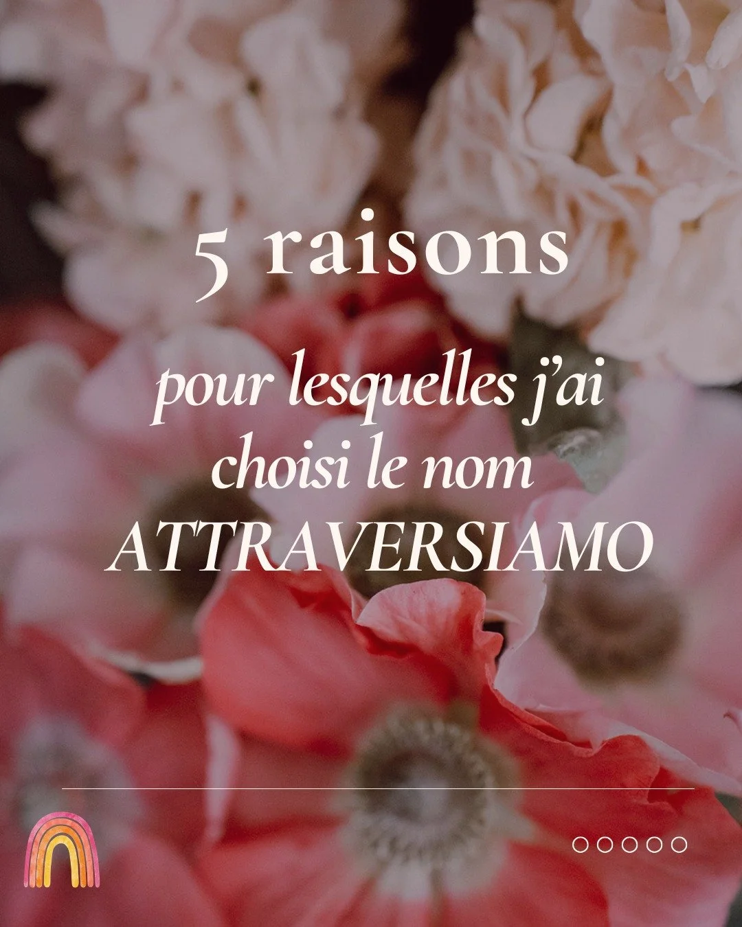 🌻 5 raisons pour lesquelles j'ai choisi le nom Attraversiamo 🌻

Il &eacute;tait tr&egrave;s important pour moi de vous parler de ce nom car il a une signification forte mais qui n'est pas &eacute;vidente pour tout le monde. 

#deuil #deuilperinatal
