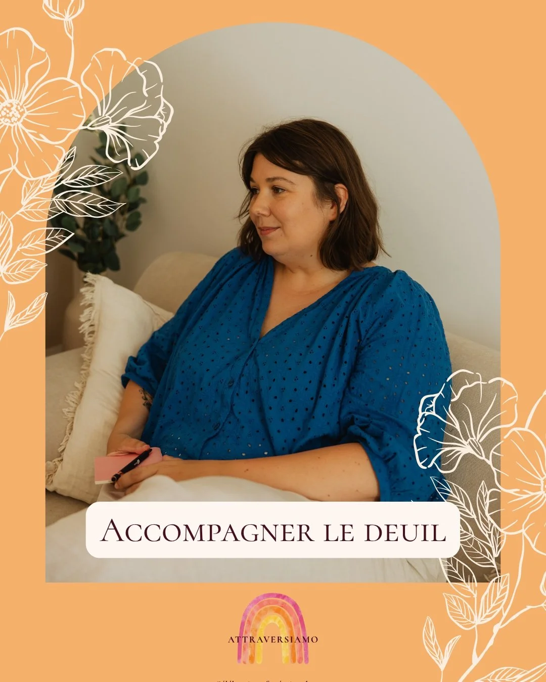 On me demande souvent en quoi consiste mon travail aupr&egrave;s des personnes endeuill&eacute;.es. Clarifions d'embl&eacute;e ce que ce n'est pas :

❌ Ce n&rsquo;est pas de la th&eacute;rapie : pas de diagnostic

❌ Ce n&rsquo;est pas du coaching : p