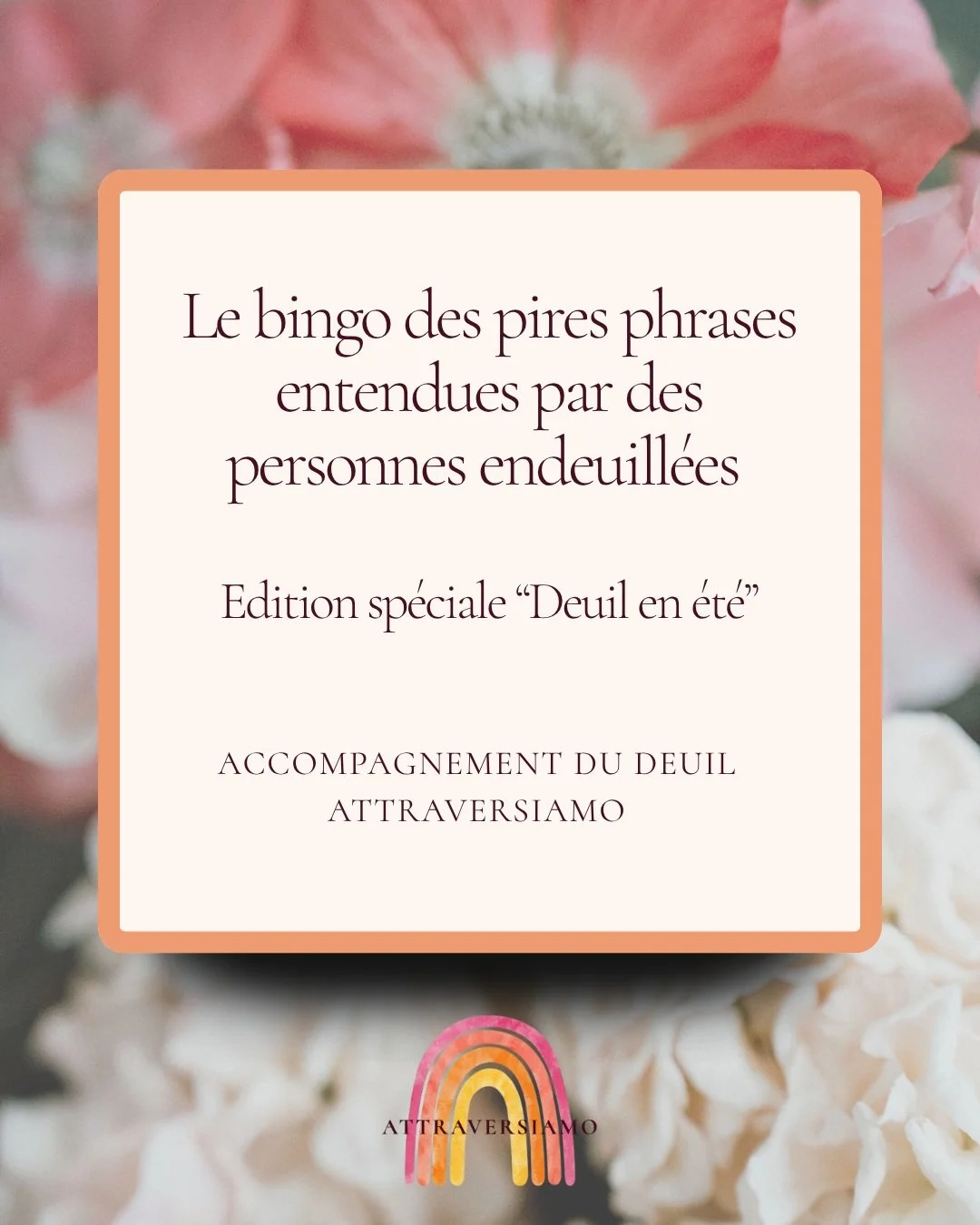 Pourquoi partager ces phrases que l'on n'a pas envie d'entendre ? 

D&eacute;j&agrave; pour faire un peu de p&eacute;dagogie parce que c'est souvent plus de la maladresse qu'autre chose et que personne n'est &agrave; l'abri de dire un mot de travers 