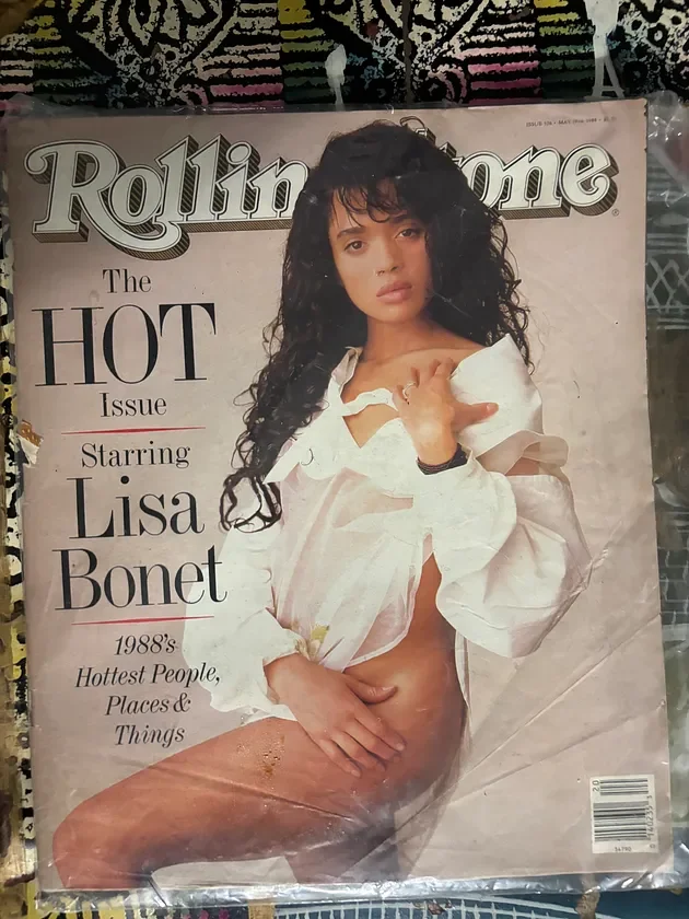 Rolling Stone Magazine, Cover: Lisa Bonet  (1988) 