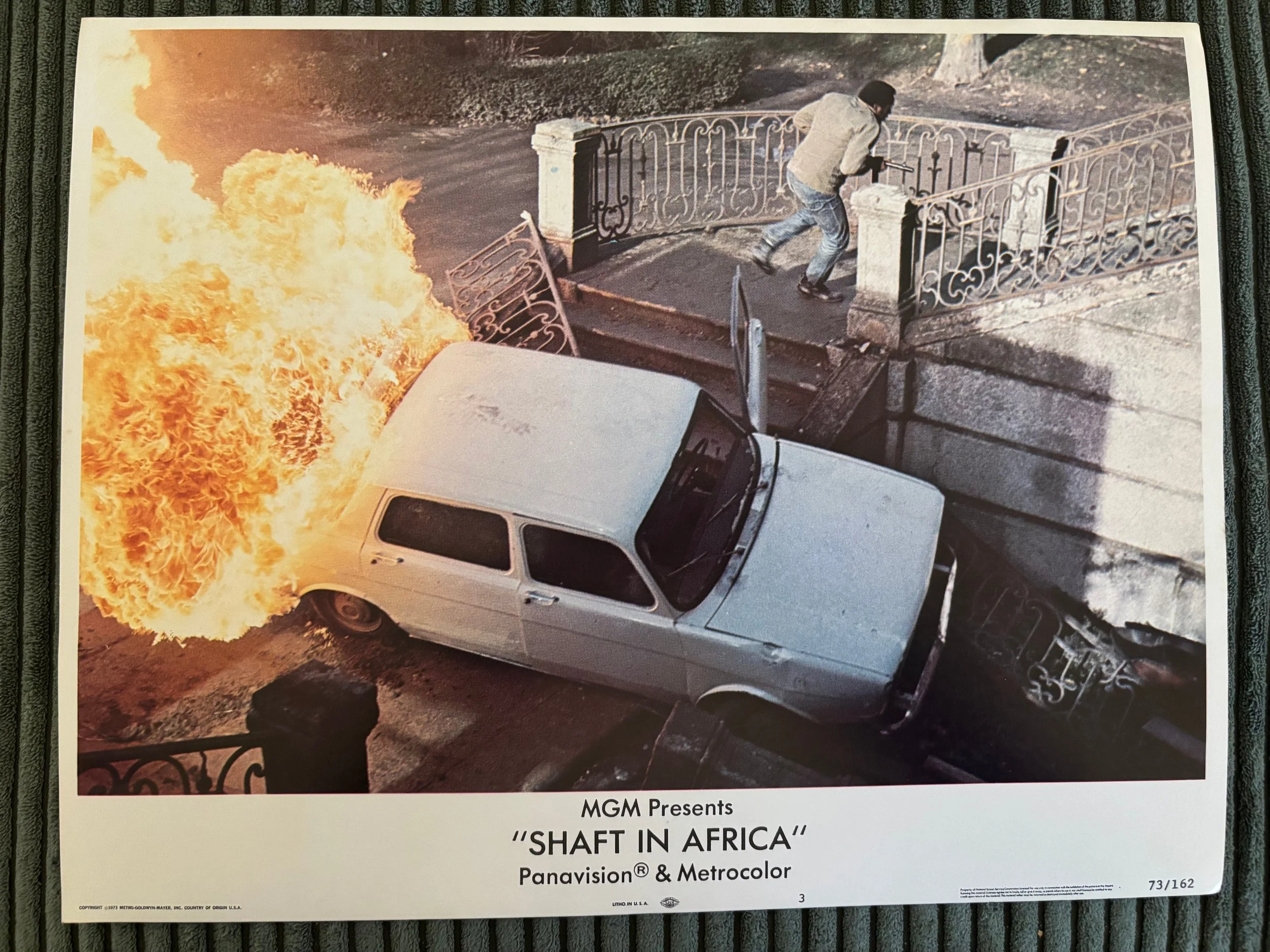'Shaft in Africa' (1973) Lobby Cards (7 of 8)